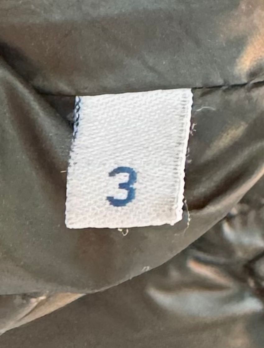 Moncler Khaki Benjamin Down Hooded Quilted Jacket - Size: Large 3 (22.5'' ptp)