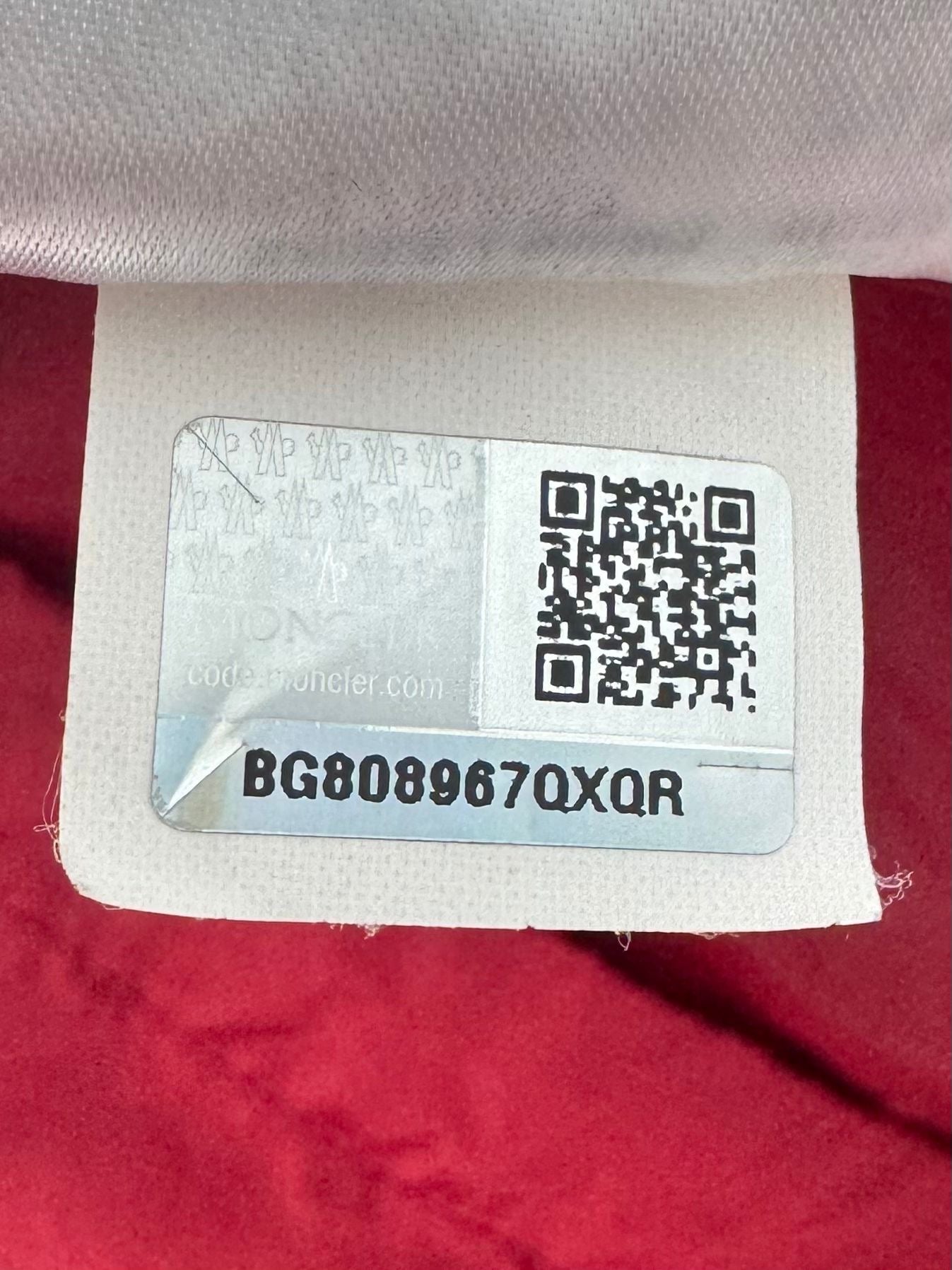 Moncler Red Renoir Jacket - Size 6 - PTP 26” - Fits XL / XXL