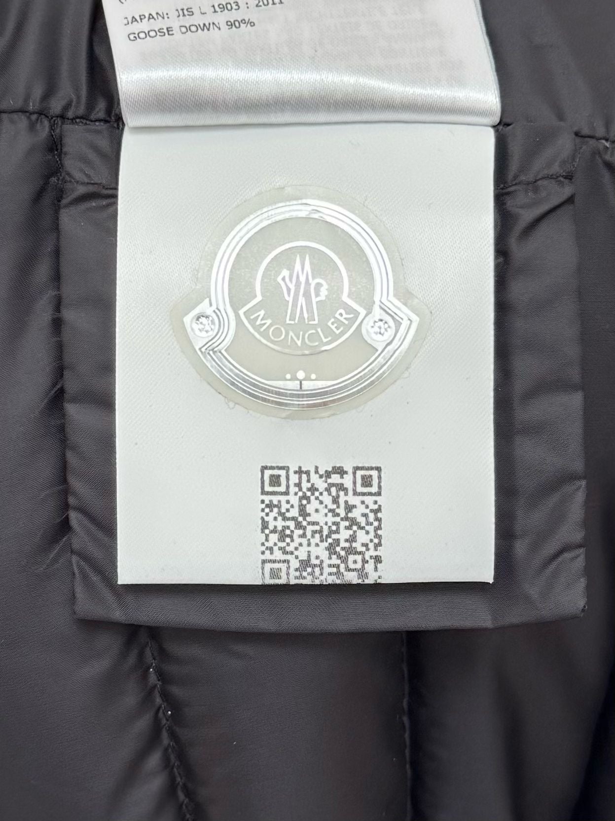 Moncler Blen Black Down Jacket - Fits UK 10 - Size 3 (20” PTP)