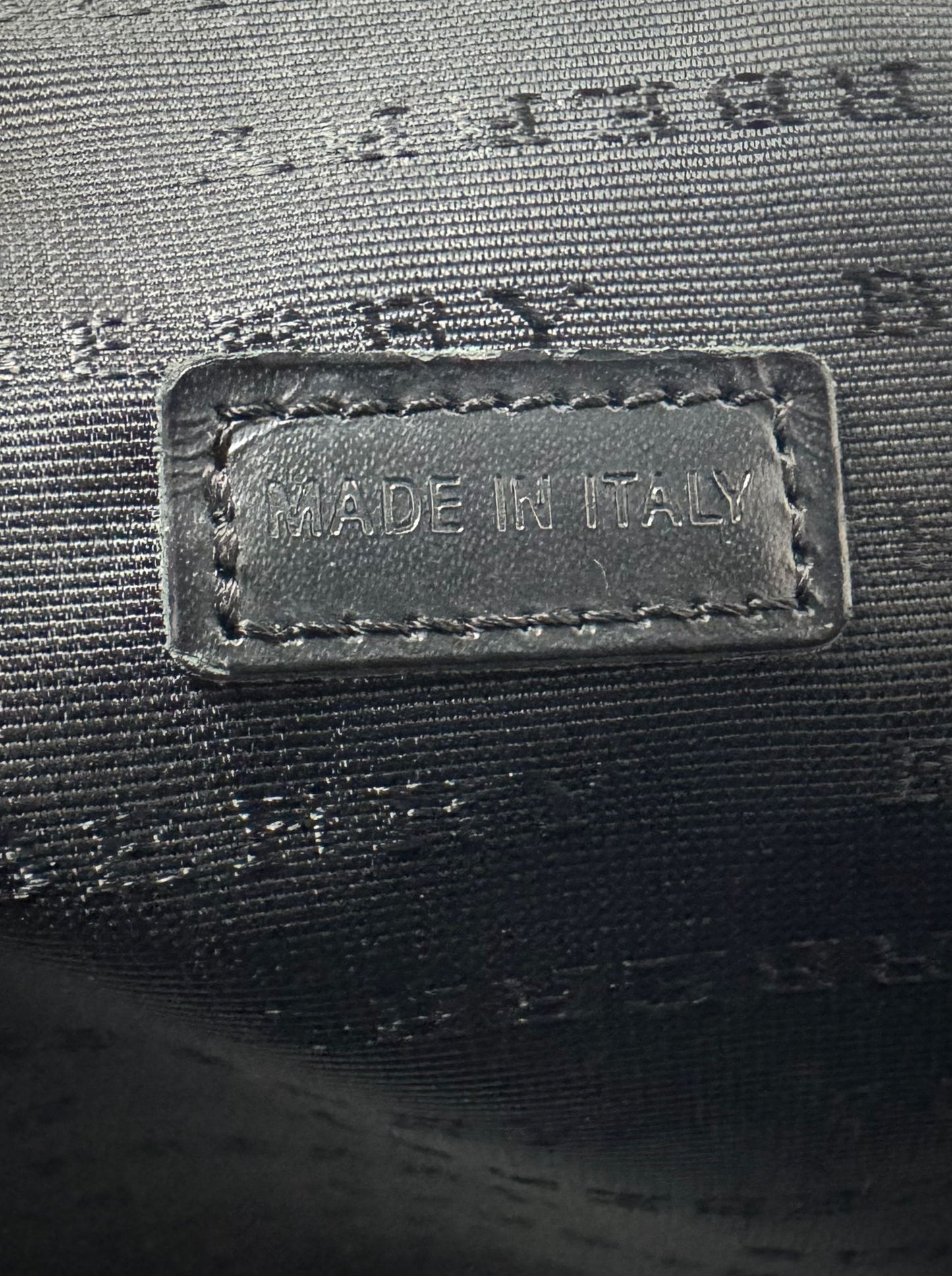 Burberry Check Canvas & Leather Shoulder Bag