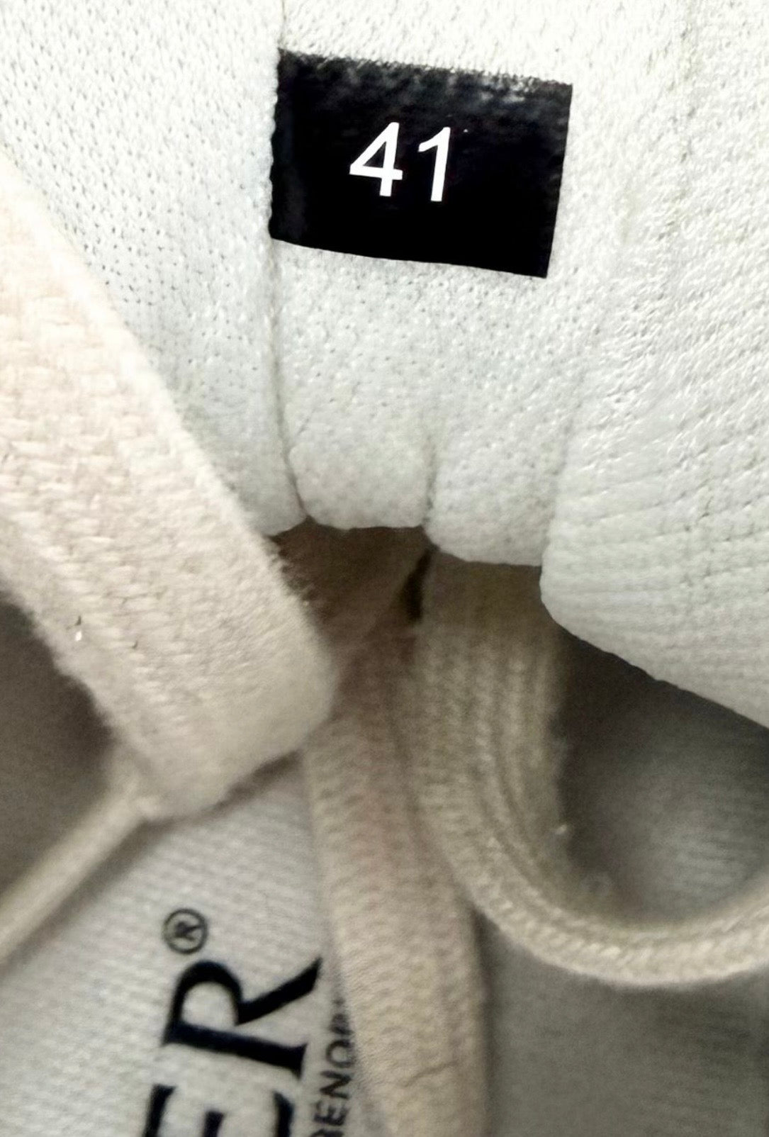Moncler Pace Trainers - Cream (UK7- EU41) Fit UK 8
