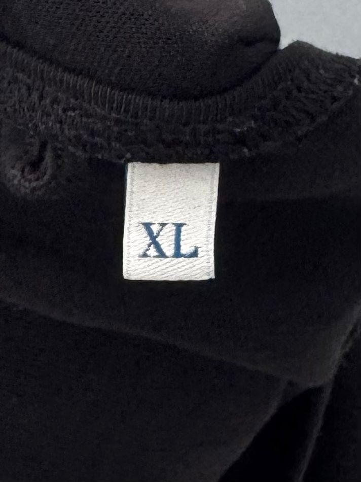 Moncler Black Logo Print TShirt - Size XL (22''PTP)