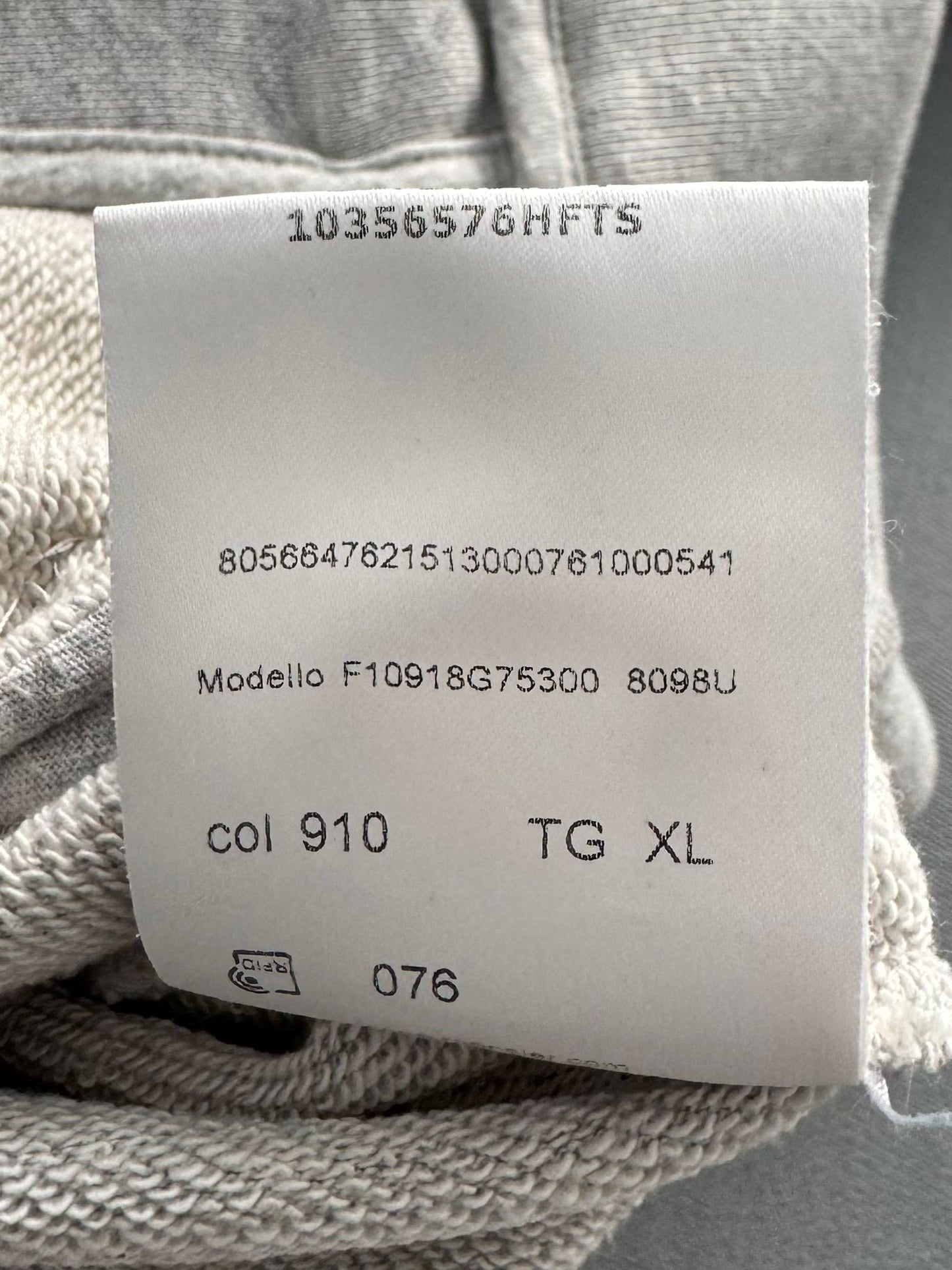 Moncler Grey Reflective Tracktop/ Cardigan - Size: XL (23''ptp)