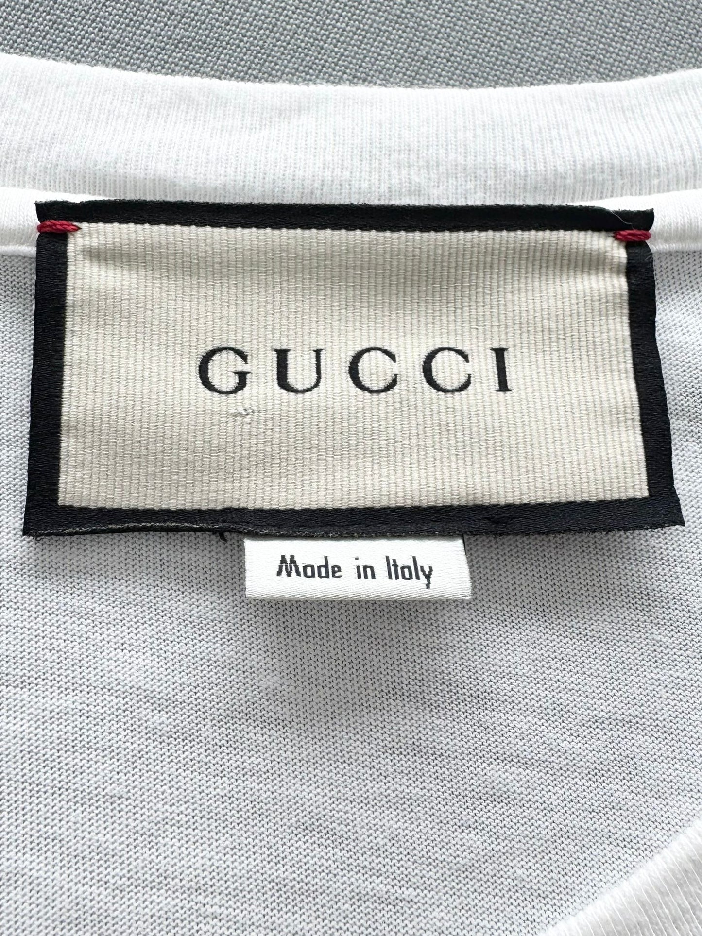 Gucci White Piano T-Shirt - Medium (22.5''ptp)