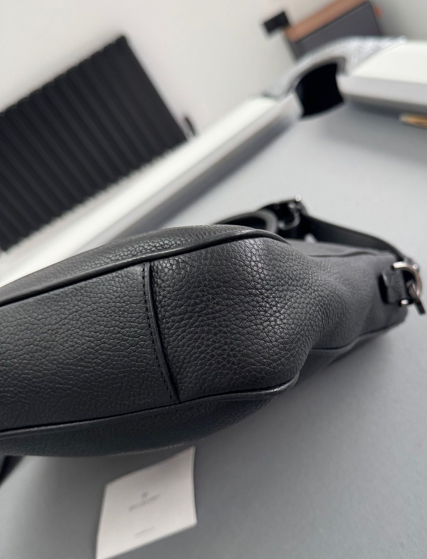 Mulberry Theo Dark Grey Laptop Bag Document Briefcase