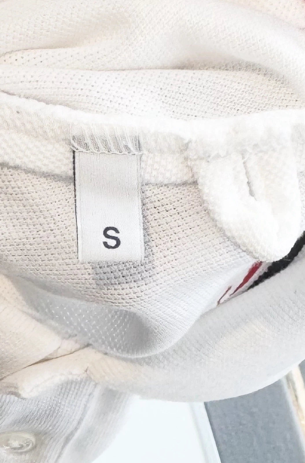 Moncler Gamme Bleu Contrasting Stripe Polo T Shirt - Small - 19.5 ” PTP Fits (S/M)