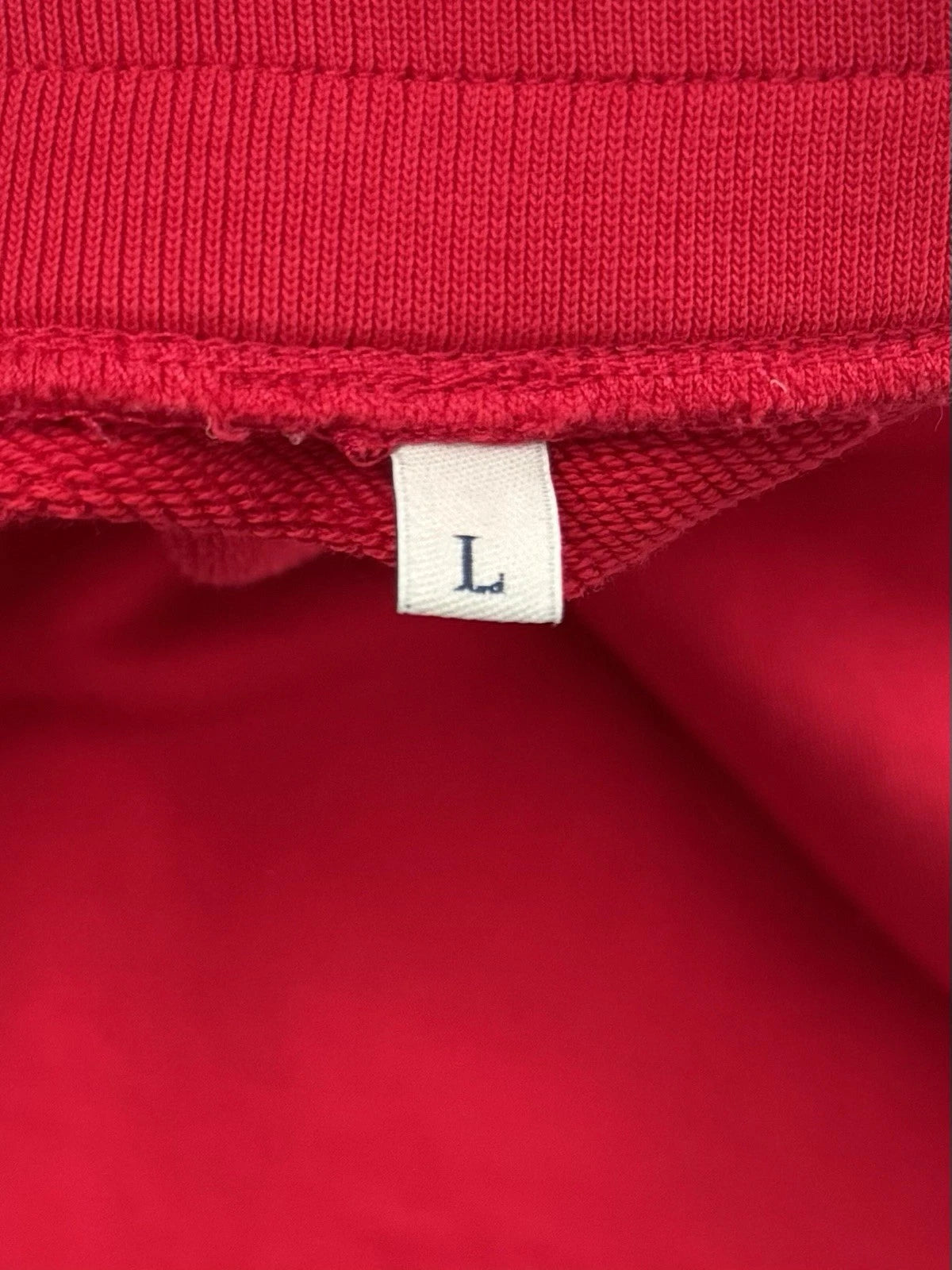 Moncler Red Track Pant Jogger Shorts - Large - 34” Waist