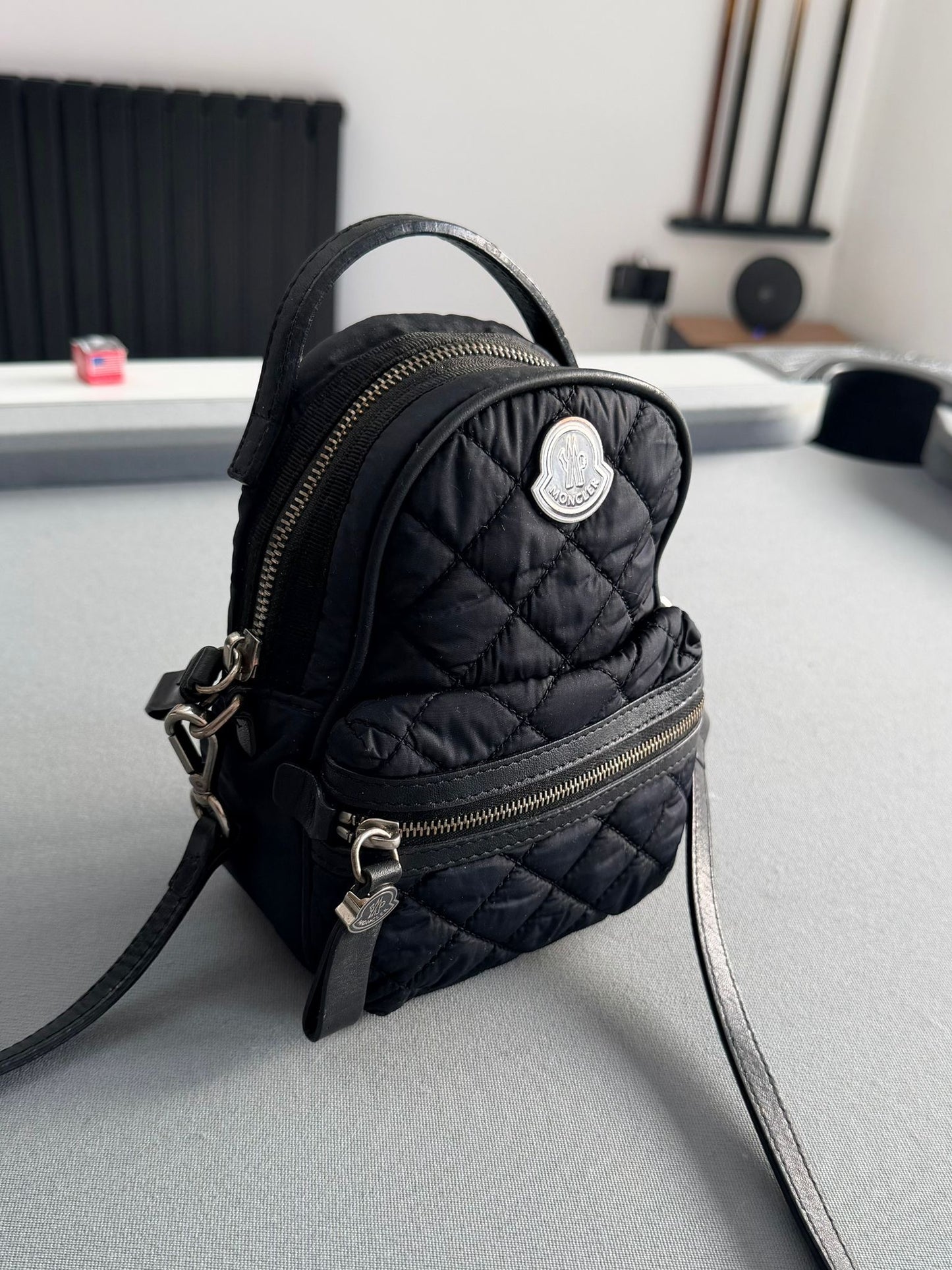 Moncler Georgina Zaino Sling Bag Black – Authentic Pre-Loved UK | Westin High End