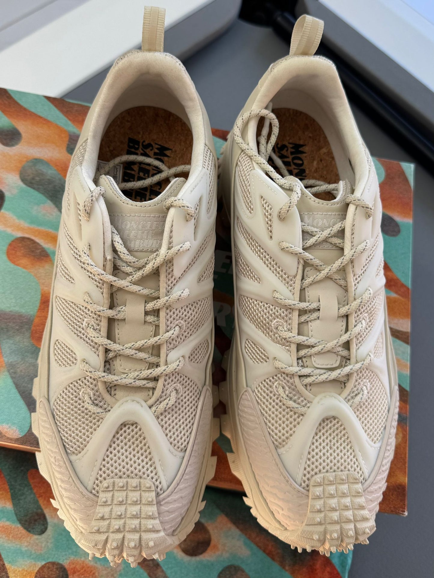 Moncler Amoeba Trainers Trailgrip by Salehe Bembury UK 9 - EU 43 - Brand New