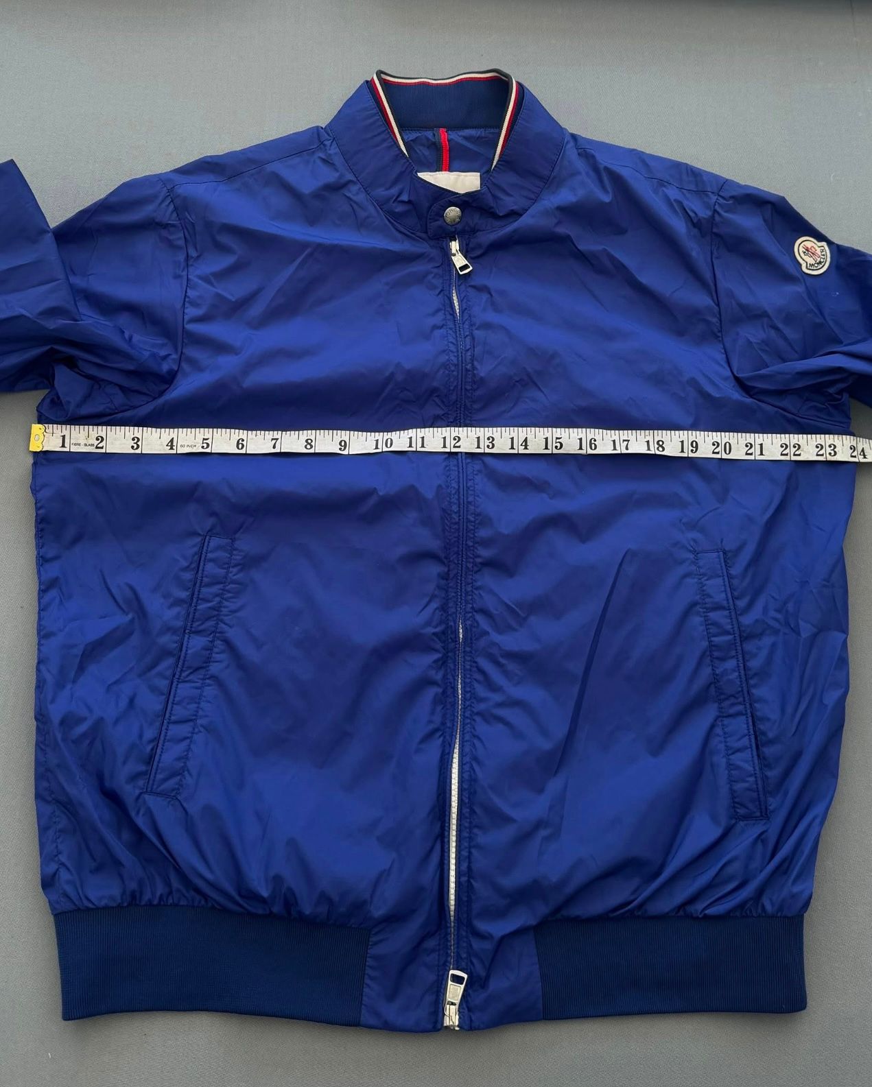 Moncler Blue Miroir Jacket - Size 4 (24” ptp)