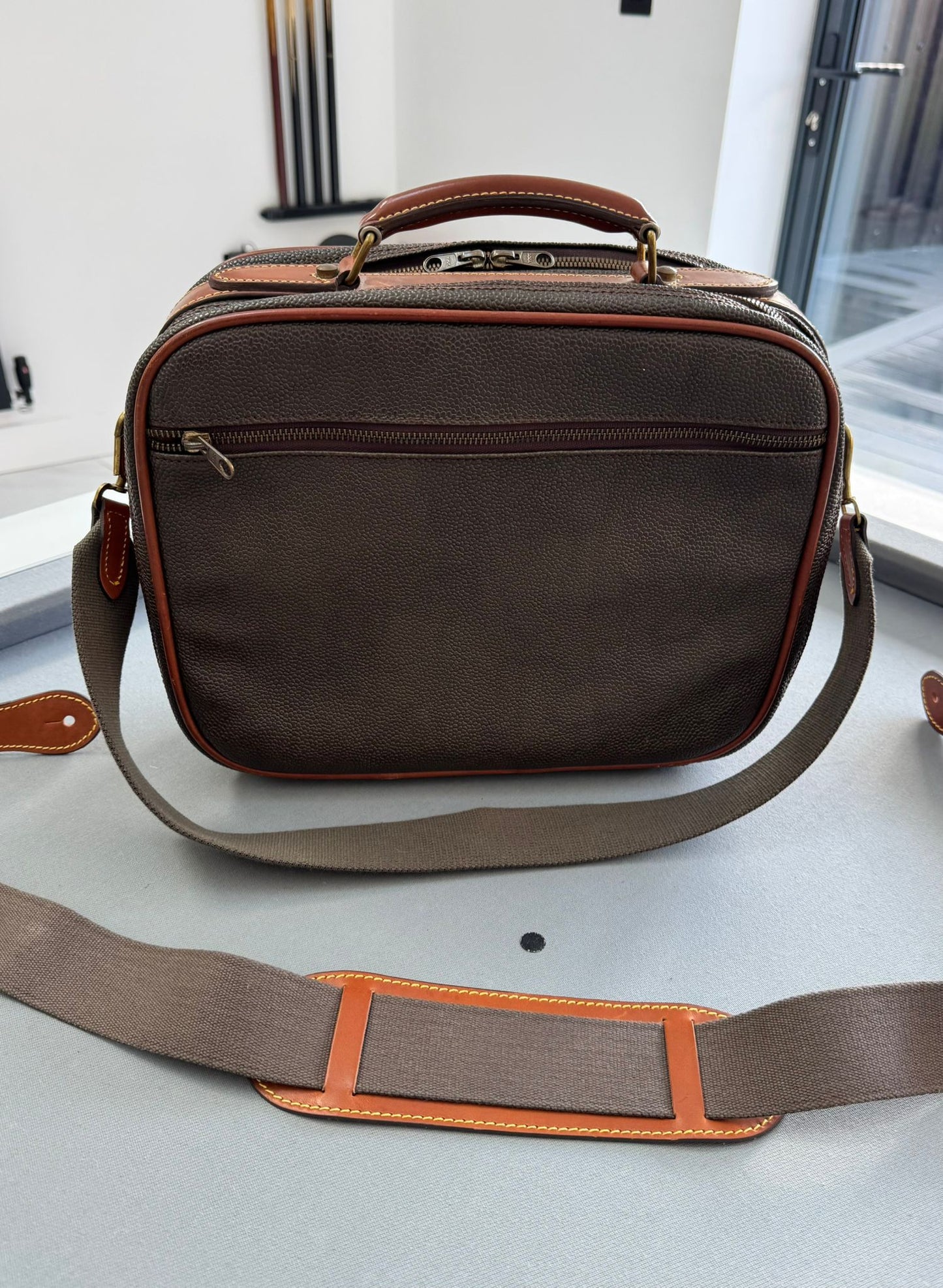 Mulberry Mole & Cognac Scotchgrain Briefcase