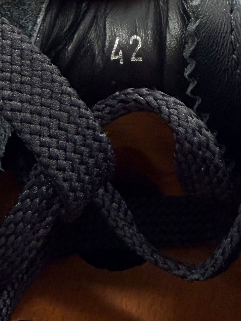 Authentic Pre-Loved Moncler Black Monaco Trainers UK