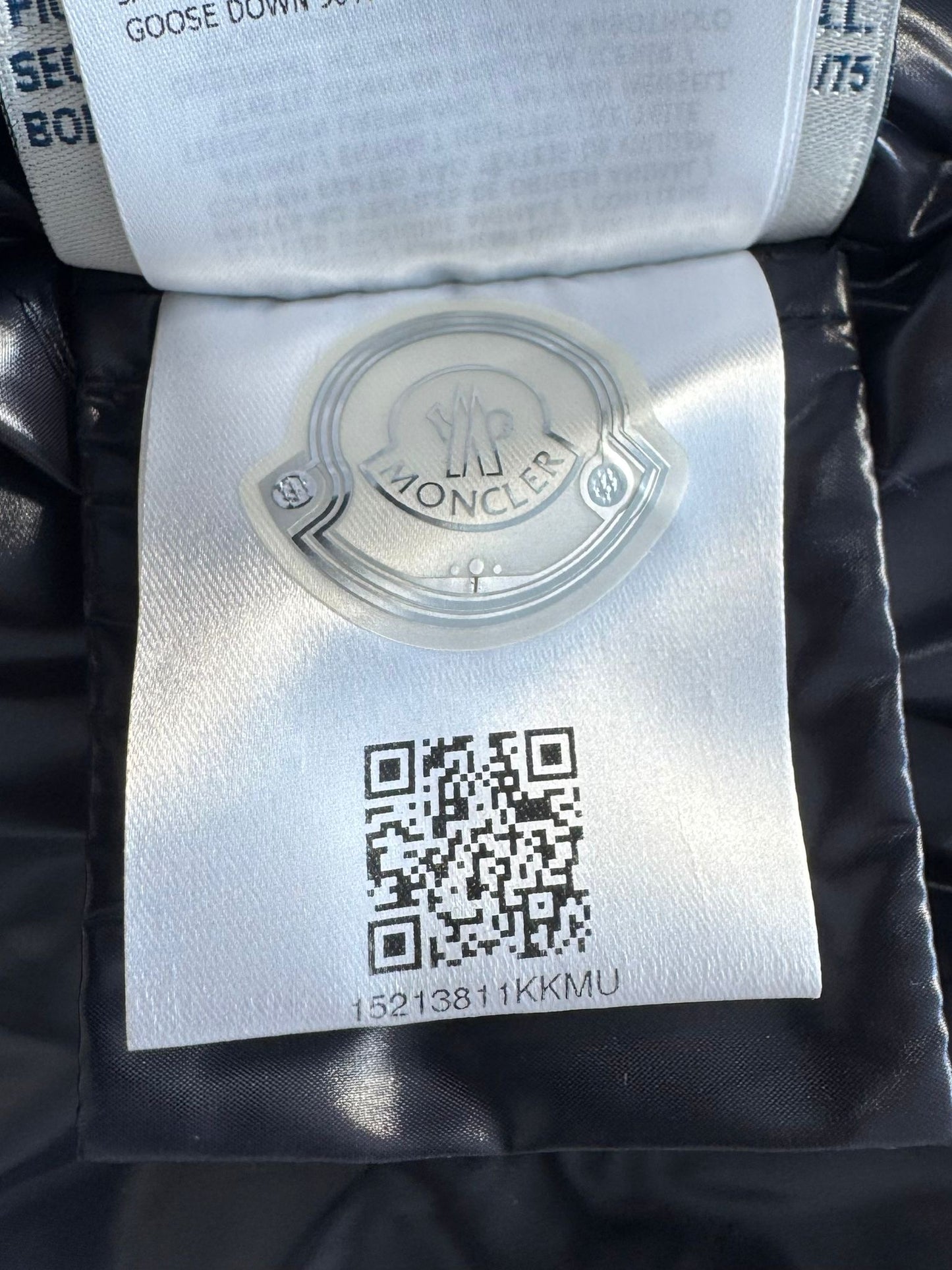 Moncler Ghany Navy Gilet - Size: 2 UK 10 (19''ptp)