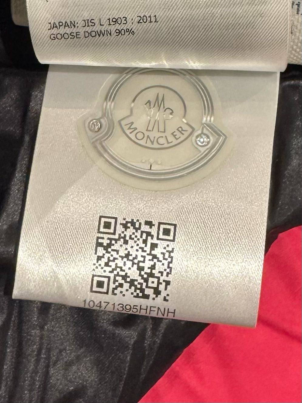 Moncler Grenoble Vonne Pink Down Jacket - Size 2 - Fits UK 10