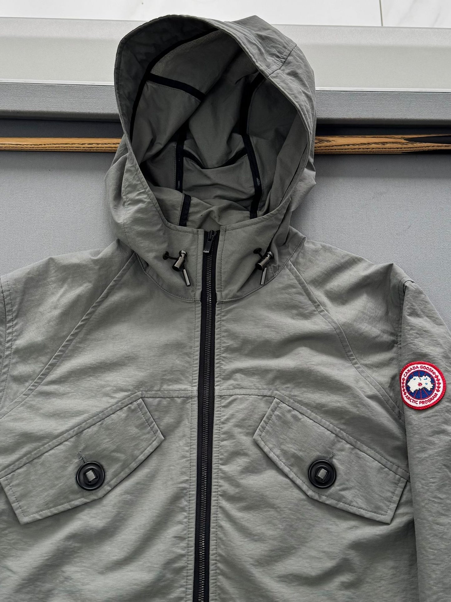 Canada Goose Redstone Grey Jacket - Medium (22''ptp)