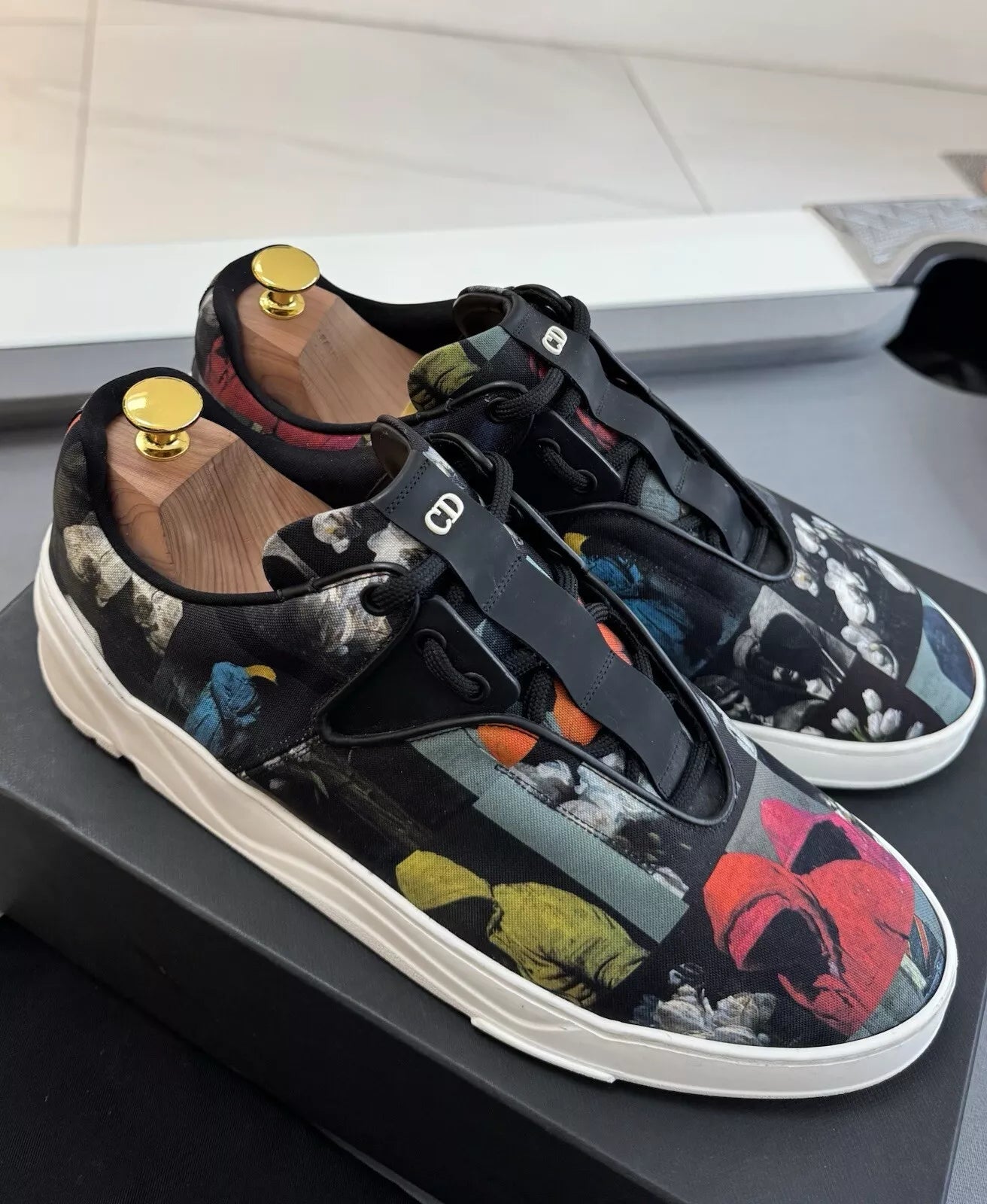Dior Homme Print B17 Trainers UK 10 (EU44) - Limited Edition