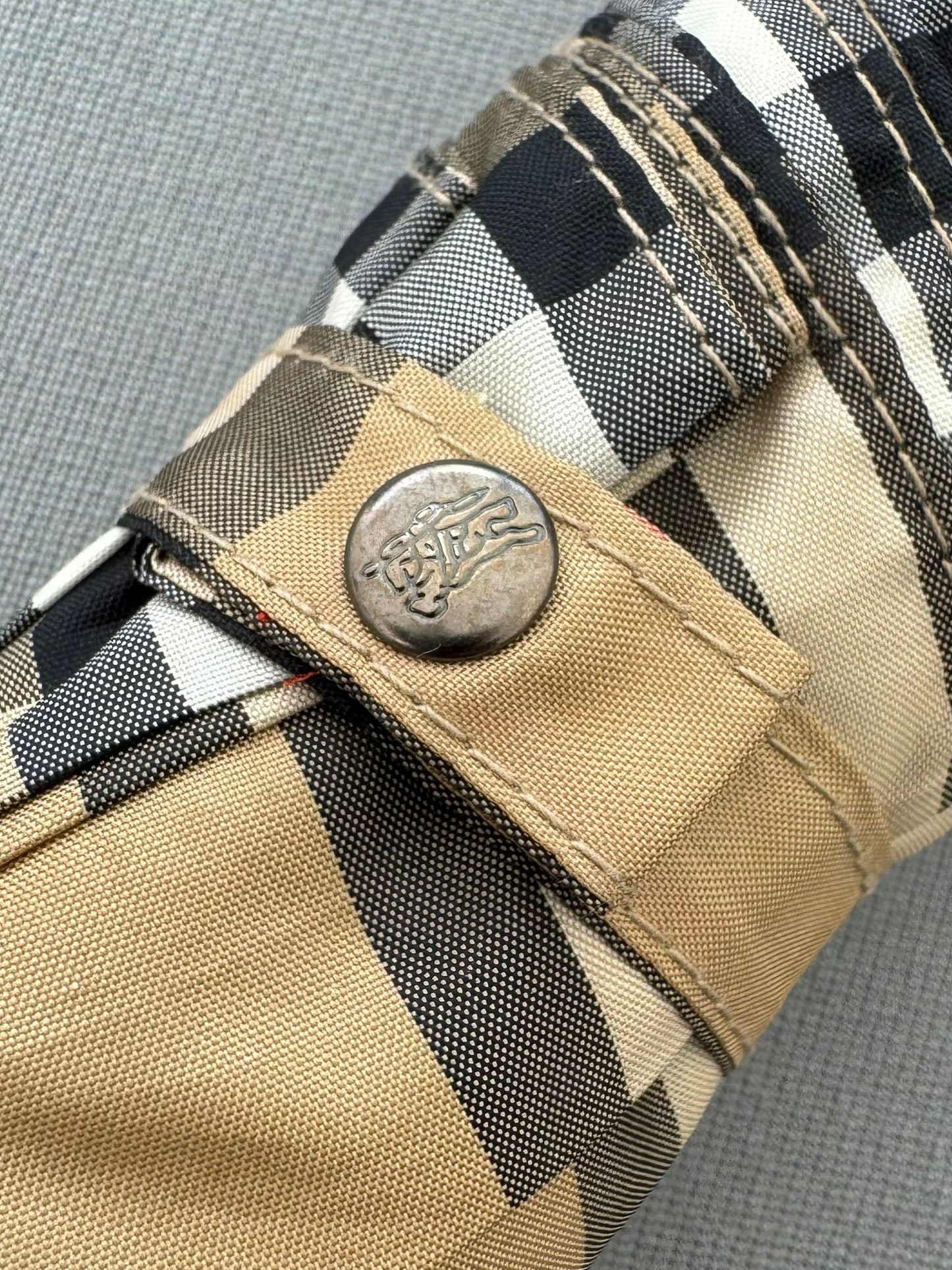 Burberry's Of London Nova Check Vintage Umbrella