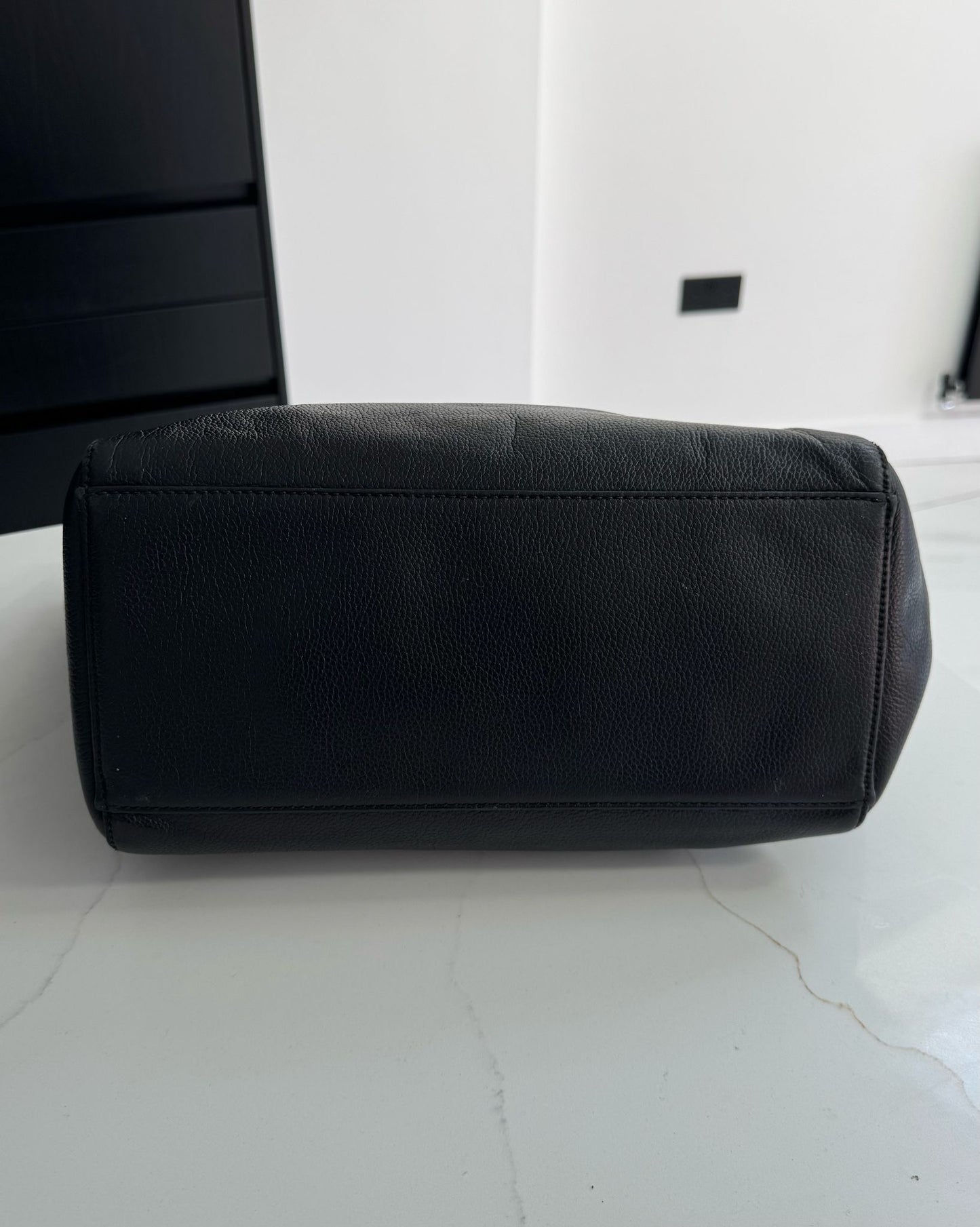 Mulberry Tessie Tote Bag In Black