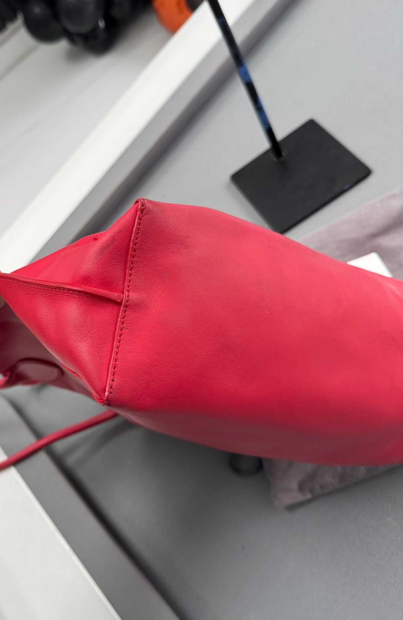 Mulberry Red Blossom Tote