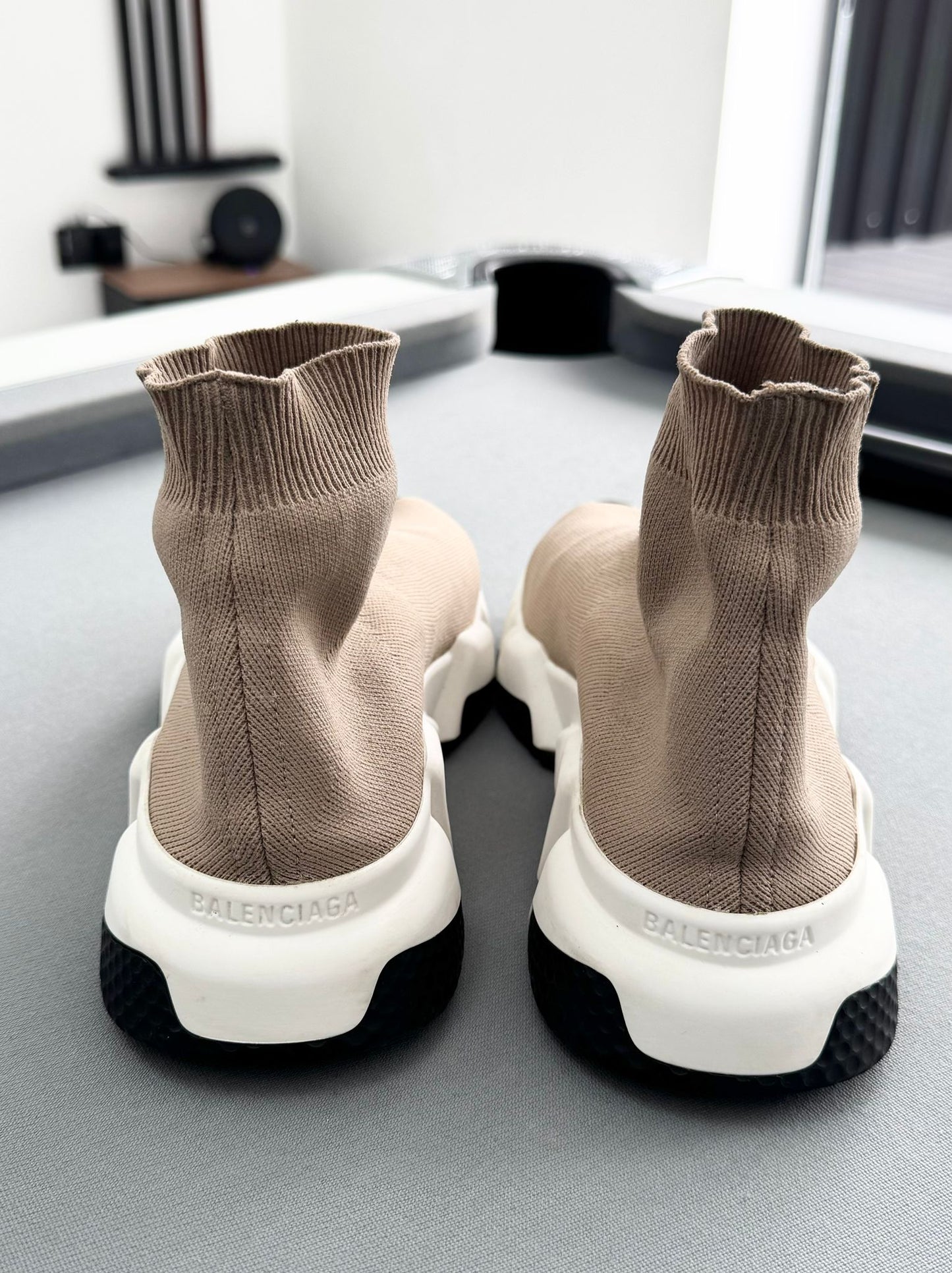 Balenciaga Speed Sock Tan Trainers Size UK 5 (EU38)