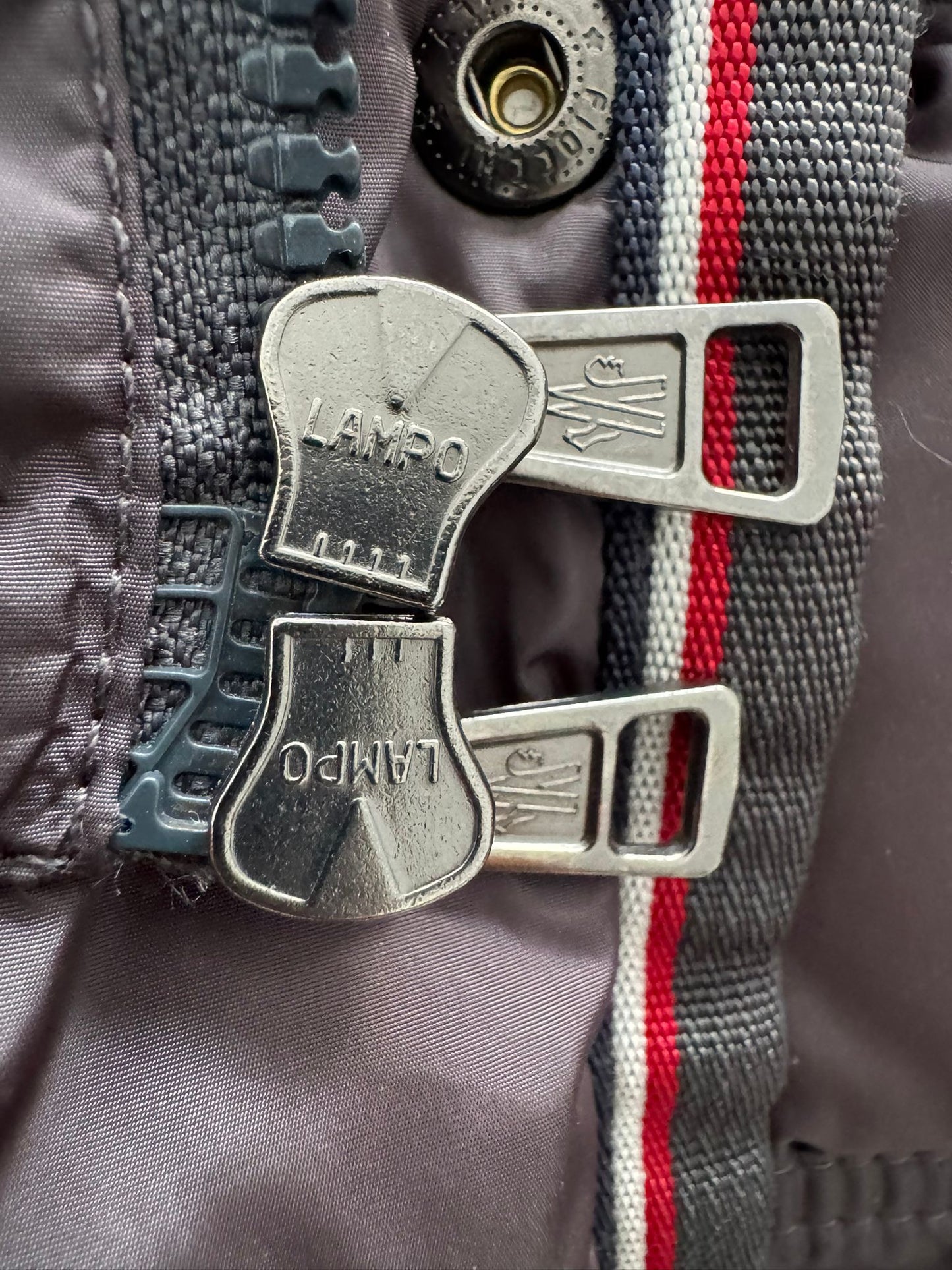 Moncler Millais Grey Down Jacket - Medium - Size 2 (22''ptp)