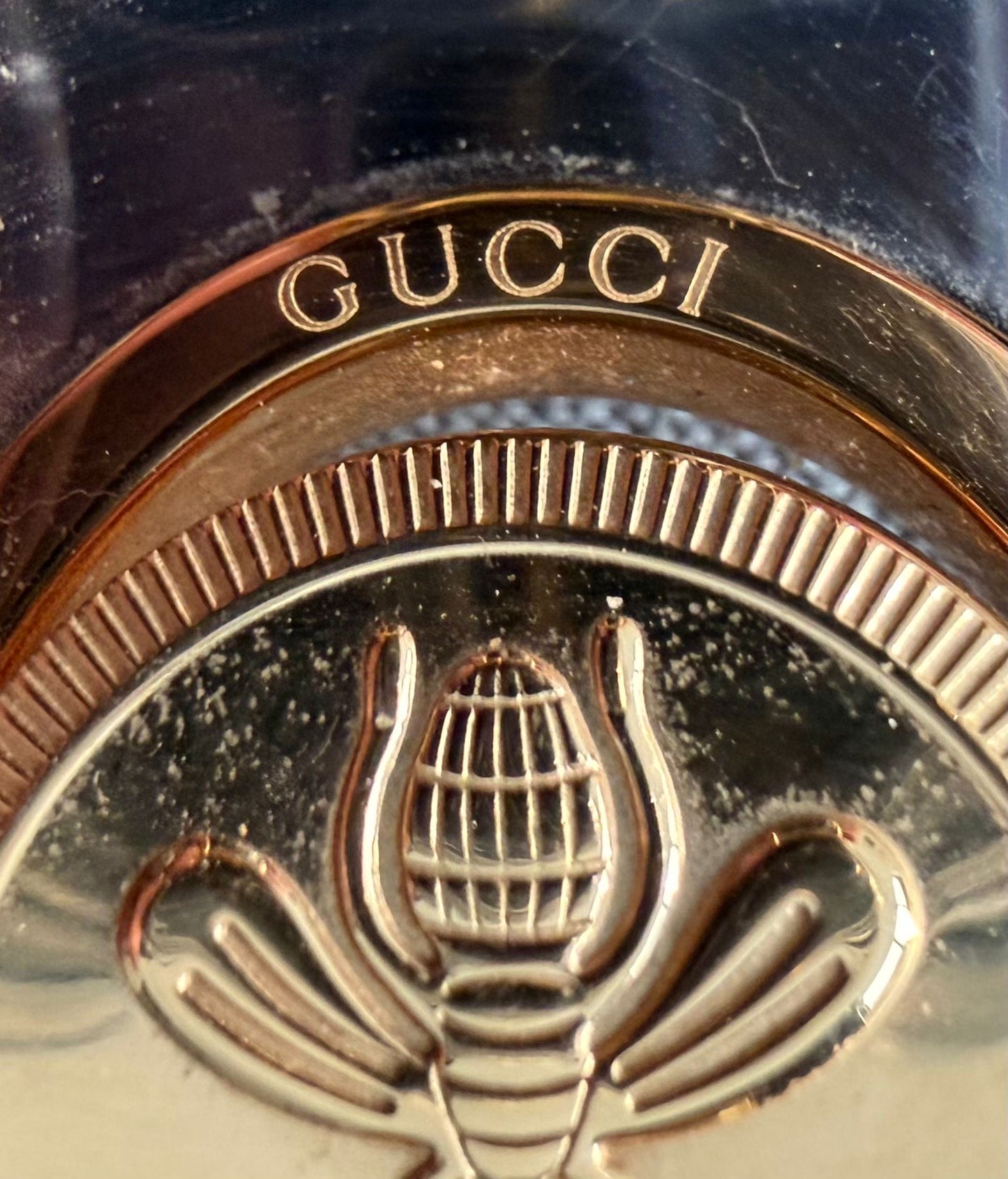 Gucci Ladies Bloom Twirl Gold Plated Bangle Style Watch