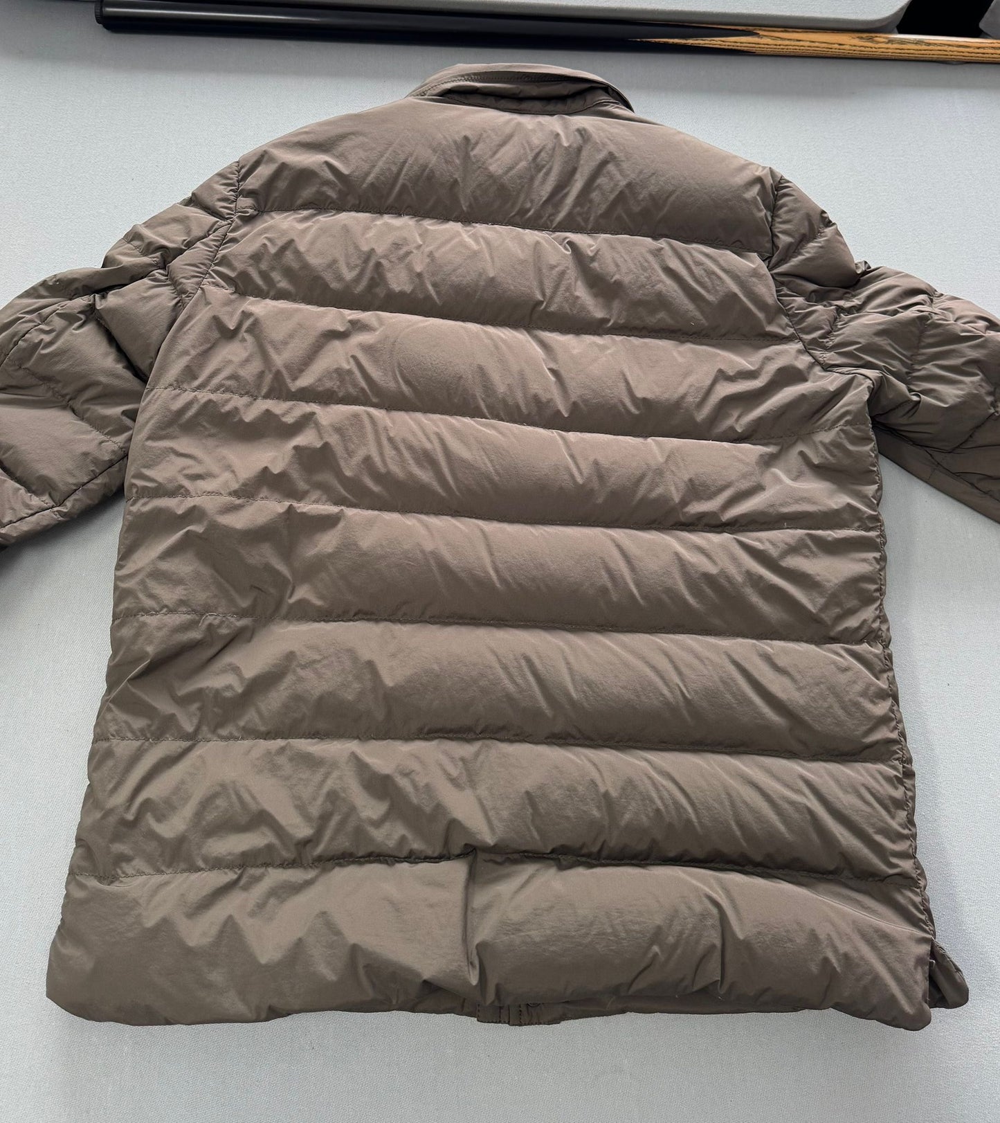 Moncler Laberon Down Jacket - Khaki - Size 3 (22''ptp)