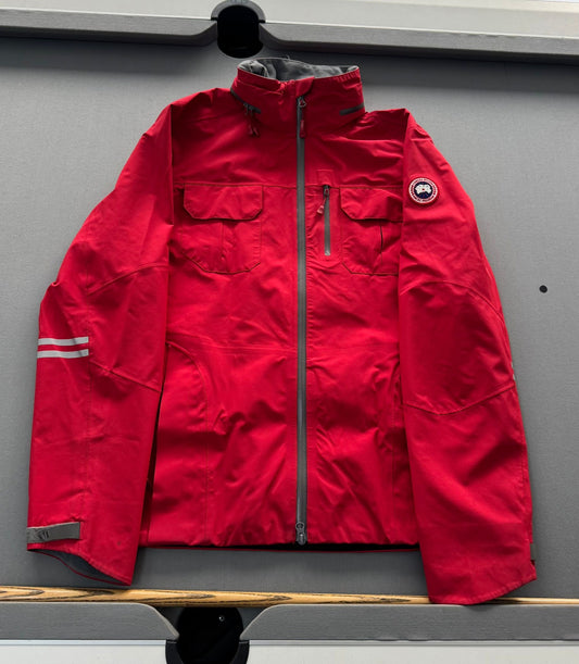Canada Goose Red Moraine Shell Jacket - Size: Large (24.5''ptp)
