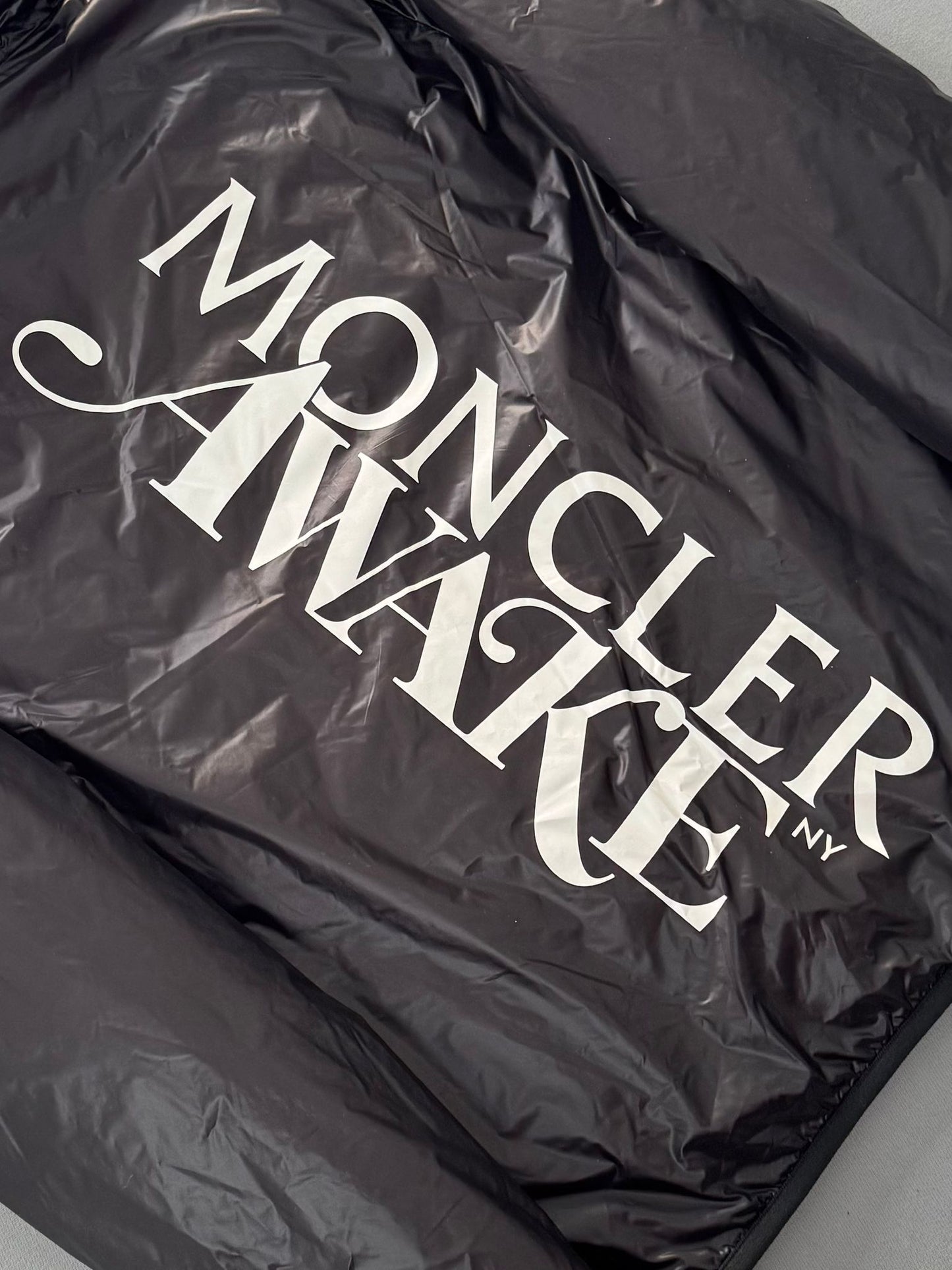 Moncler Awake Black Lau Windbreaker Jacket - Size 3 - PTP 23” - Fits Large