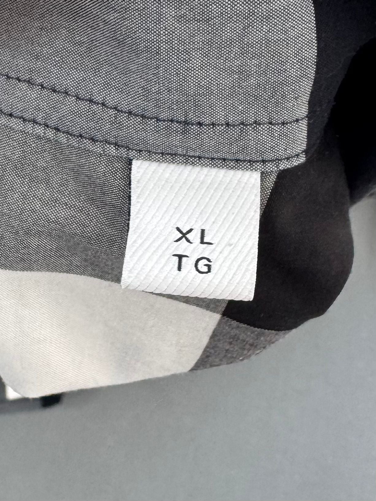 Burberry Navy Somerton Long Sleeve Check Shirt - Xtra Large (23''ptp)