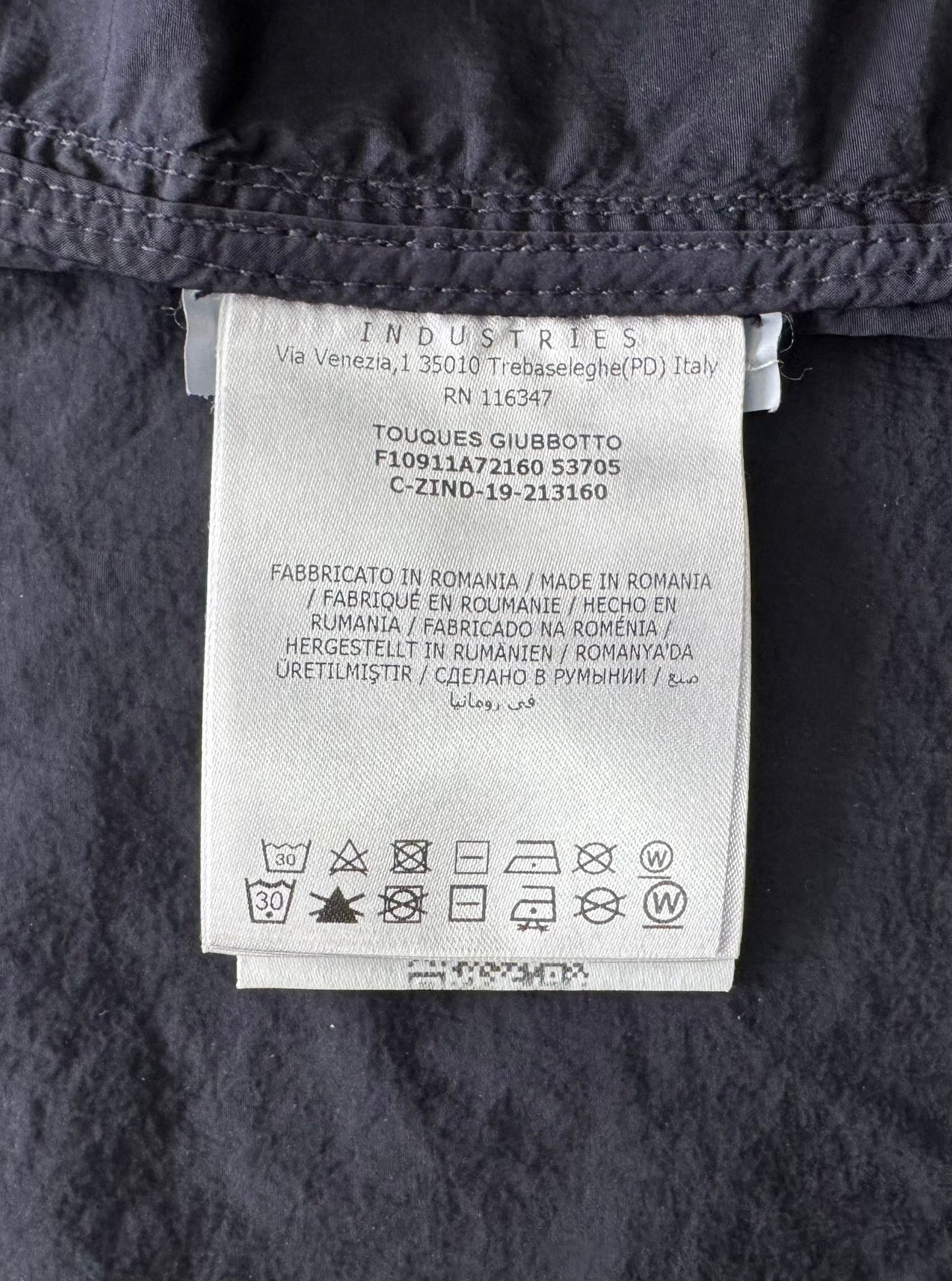 Moncler Navy Touques Hooded Gilet - Size: 5 (25''ptp)