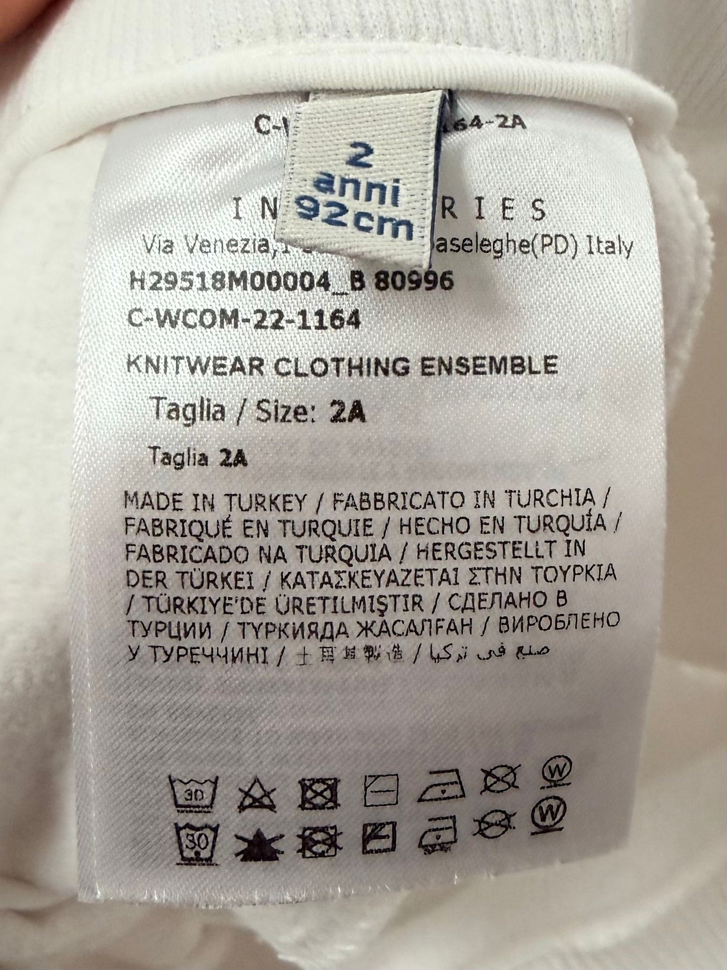 Moncler Enfant Baby White Spider-Man Sweatshirt & Lounge Pants Set - Age 2