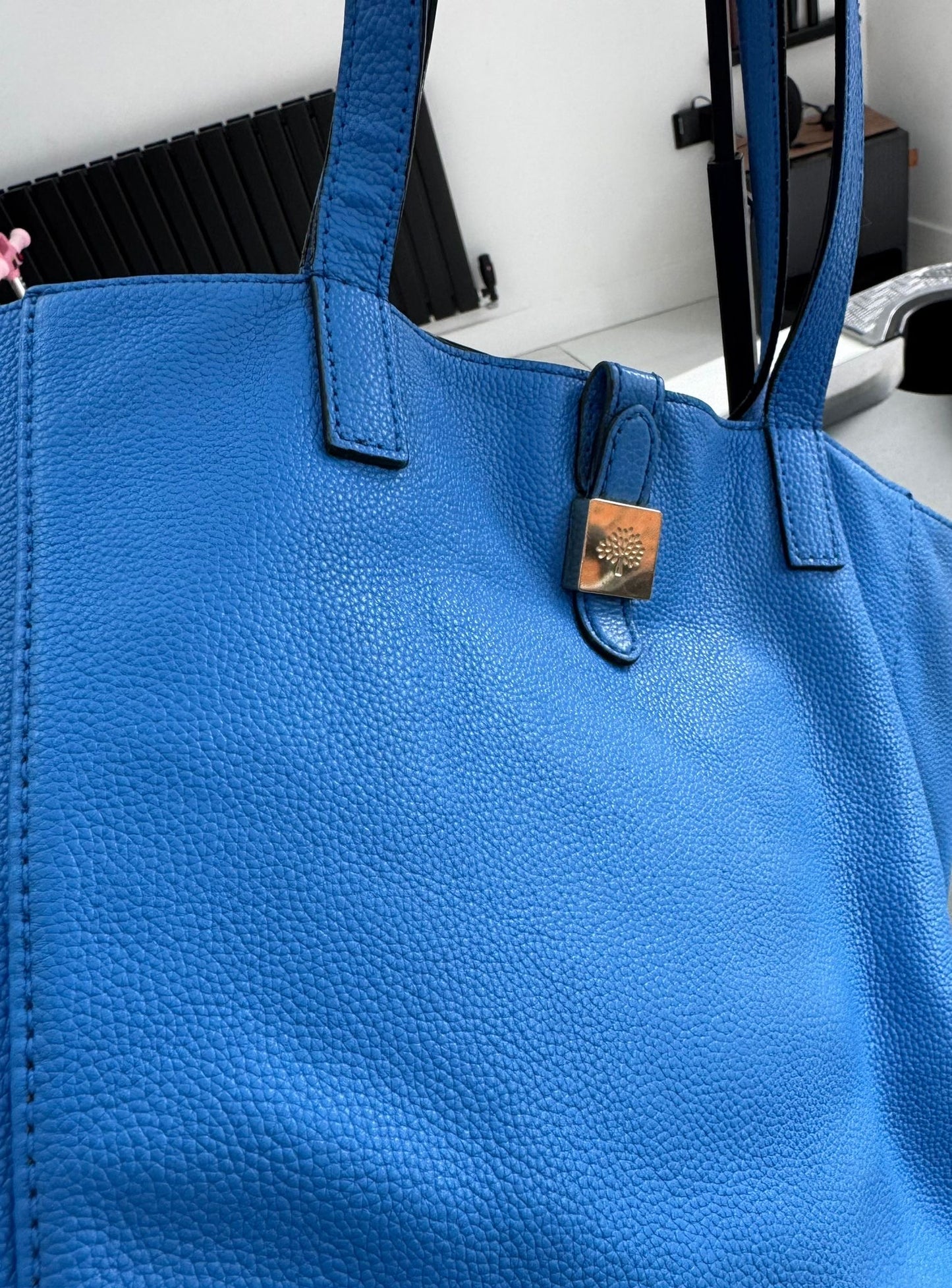 Mulberry Tessie Tote In Azure (Blue)