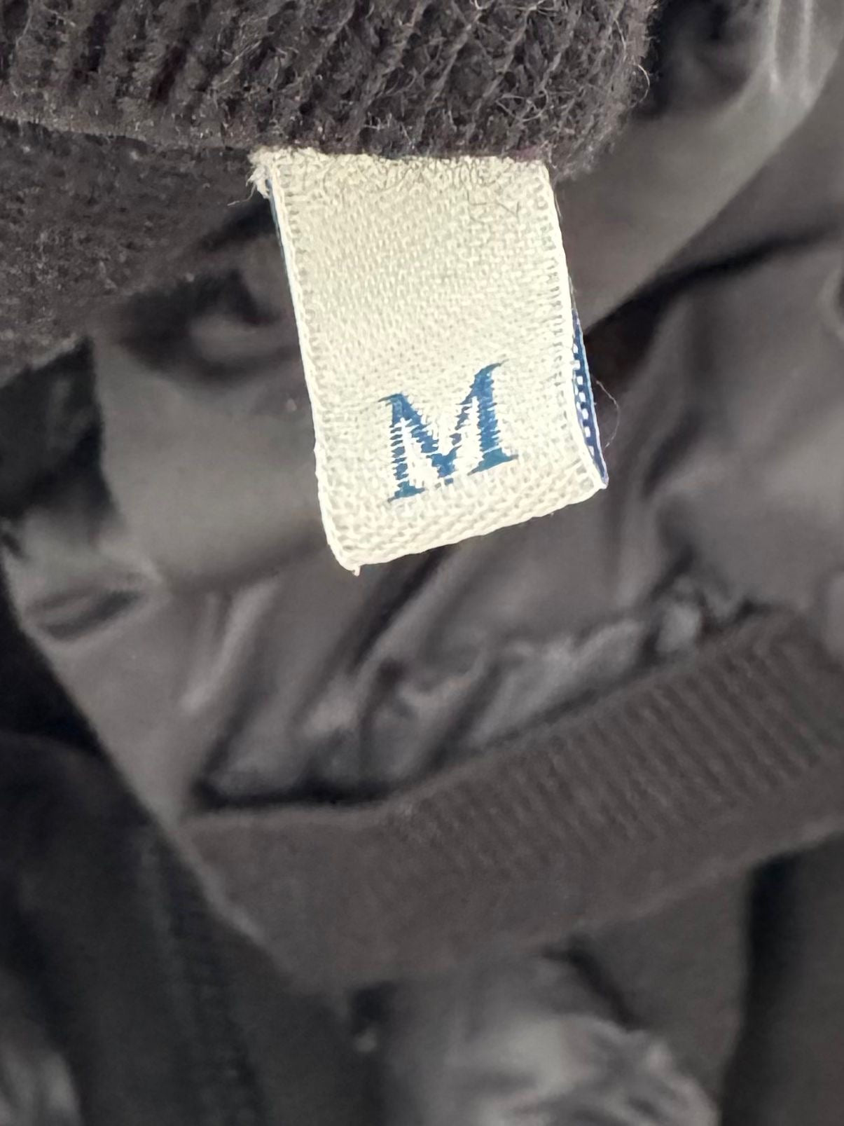 Moncler Tricot Black Cardigan- Medium Fits UK8