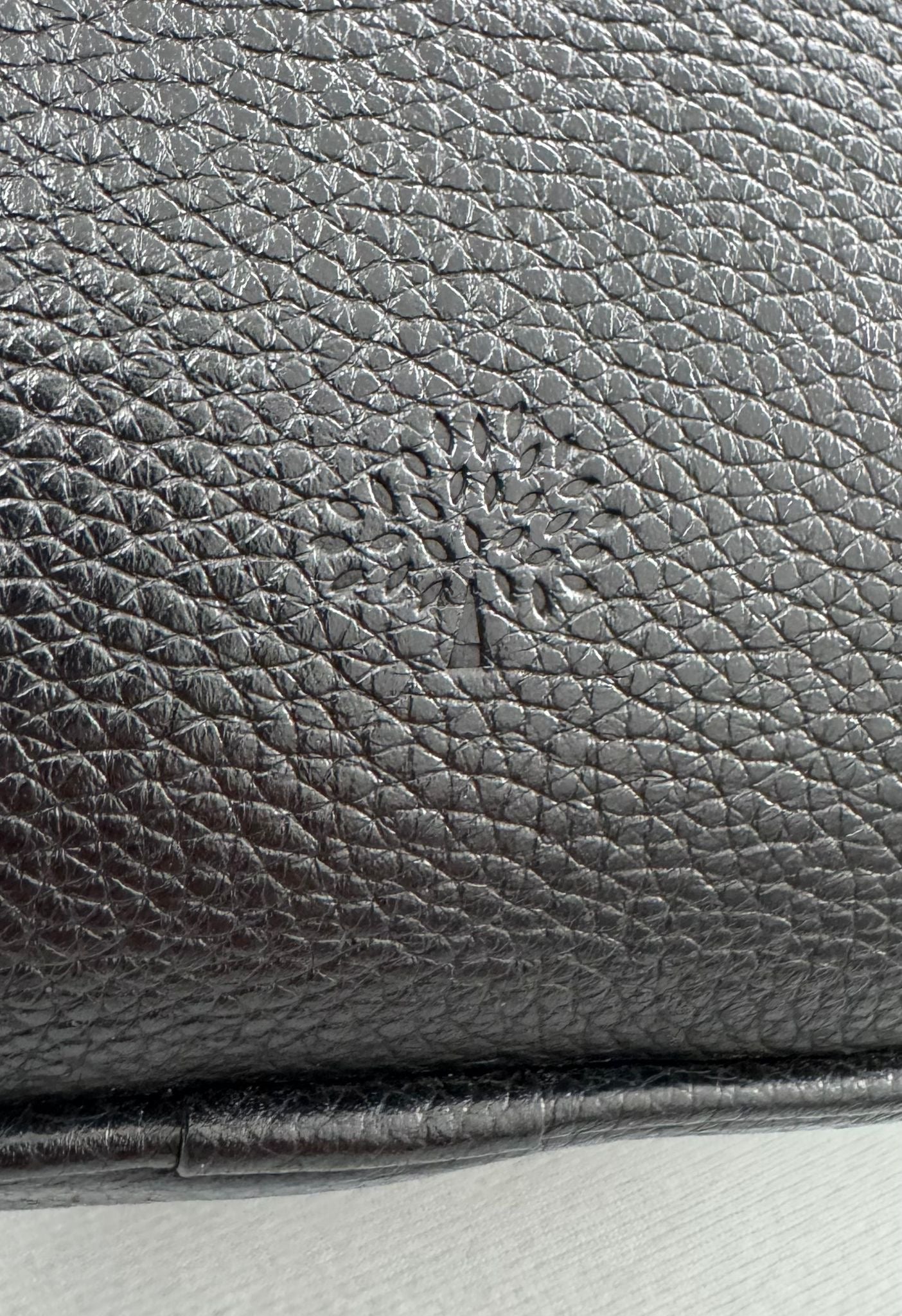 Mulberry Theo Dark Grey Laptop Bag Document Briefcase