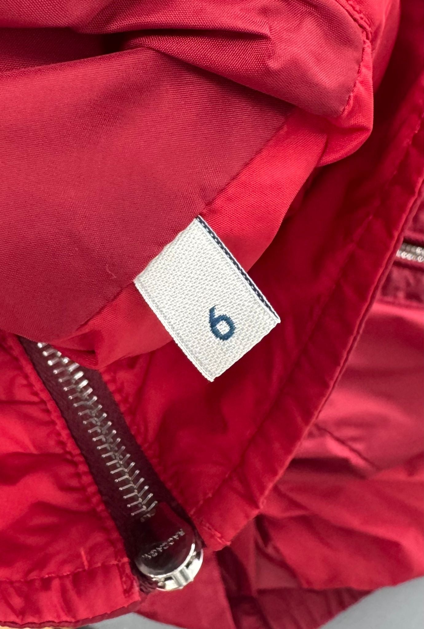 Moncler Red Renoir Jacket - Size 6 - PTP 26” - Fits XL / XXL
