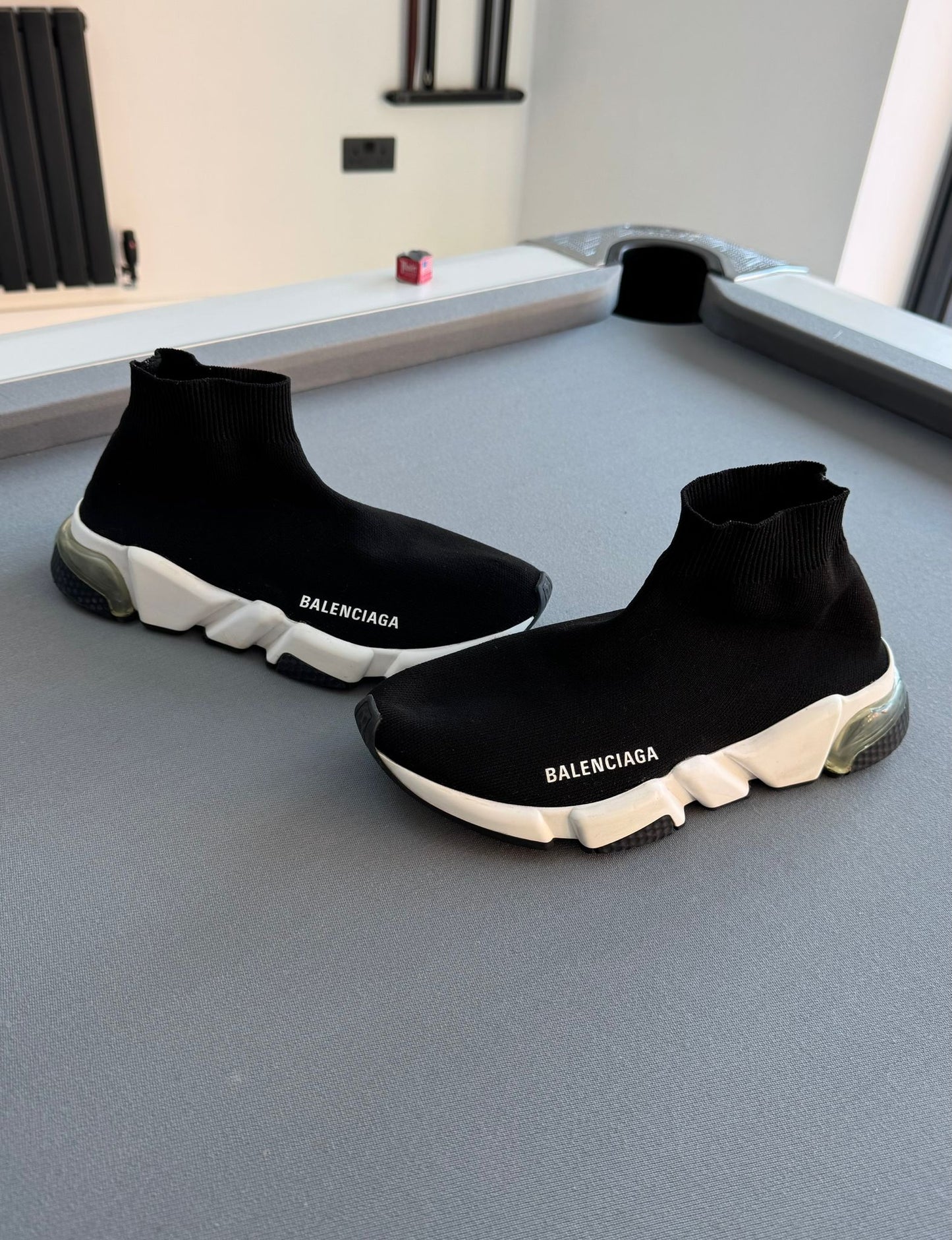 Balenciaga Speed Sock Black Clear Trainers UK 4 (EU37)
