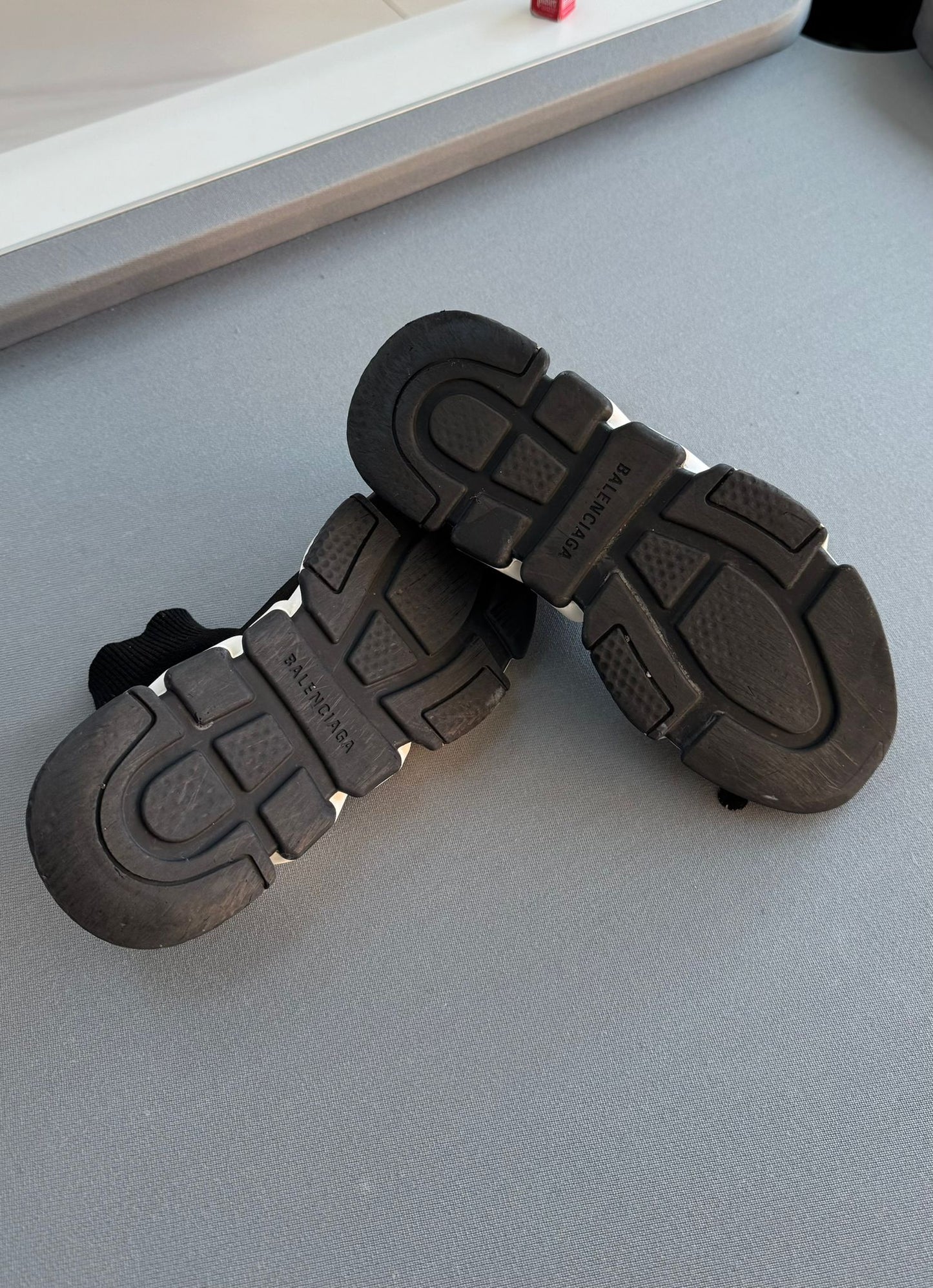 Balenciaga Speed Sock Black Clear Trainers UK 4 (EU37)