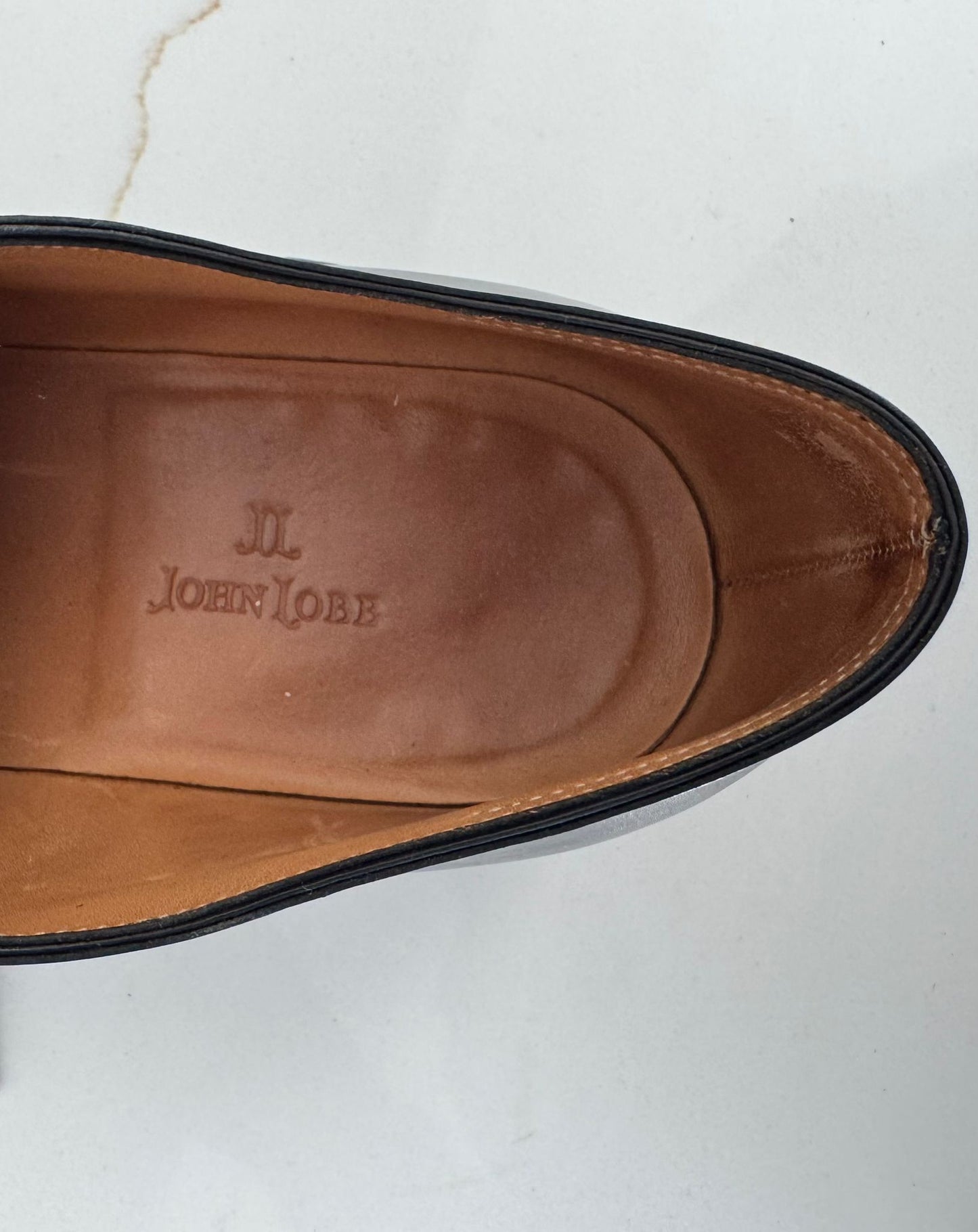 John Lobb Men’s Ascot Oxford Lace-up Shoes Black - UK 9 - EU 43