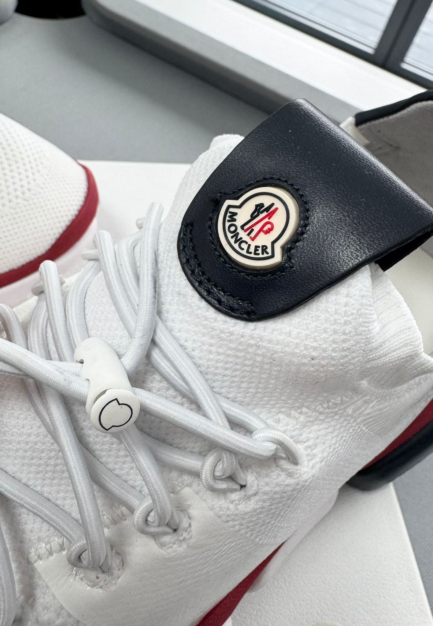 Moncler White Bubble Trainers - UK8 (EU42) Fit UK 9