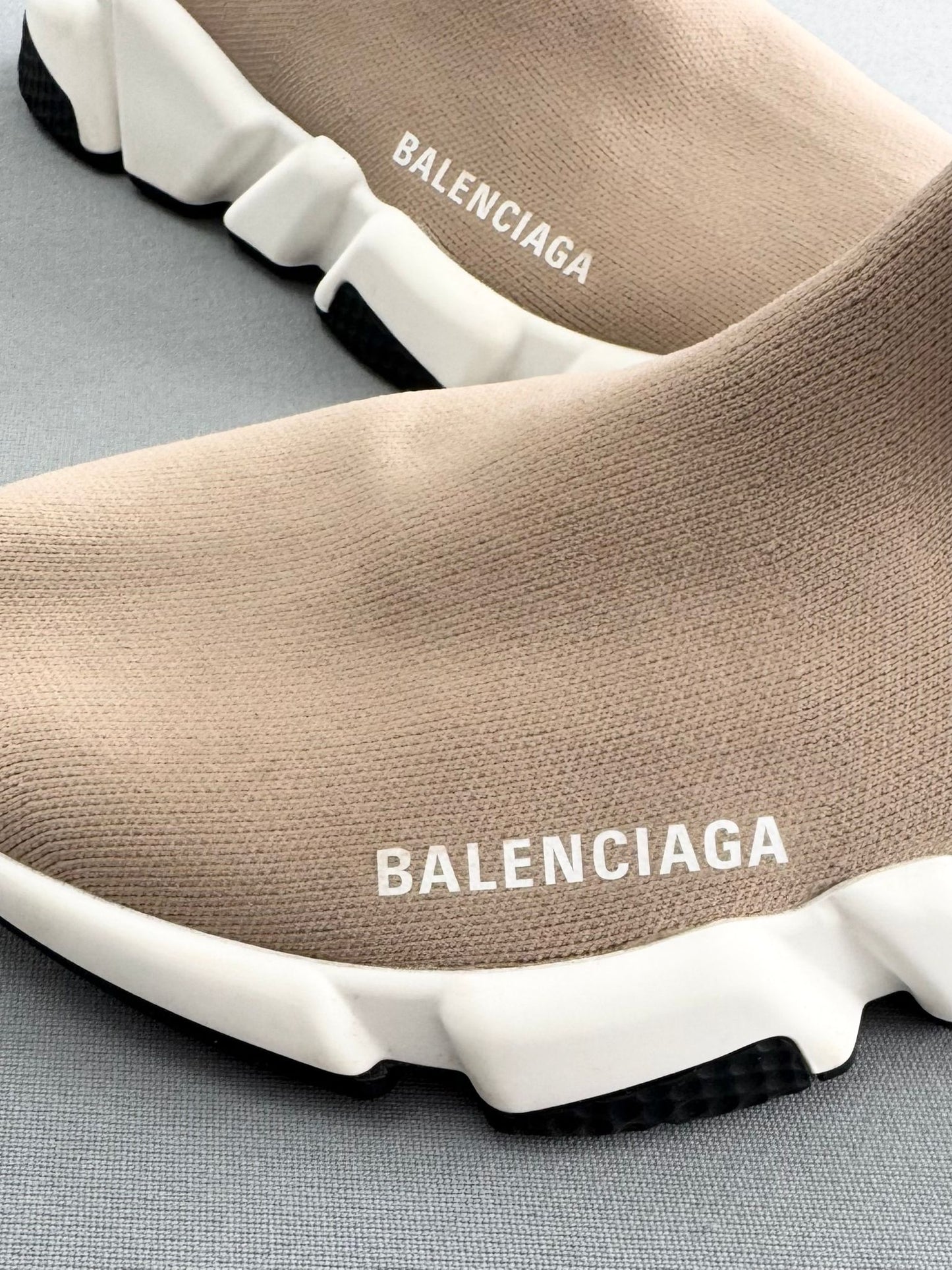 Balenciaga Speed Sock Tan Trainers Size UK 5 (EU38)