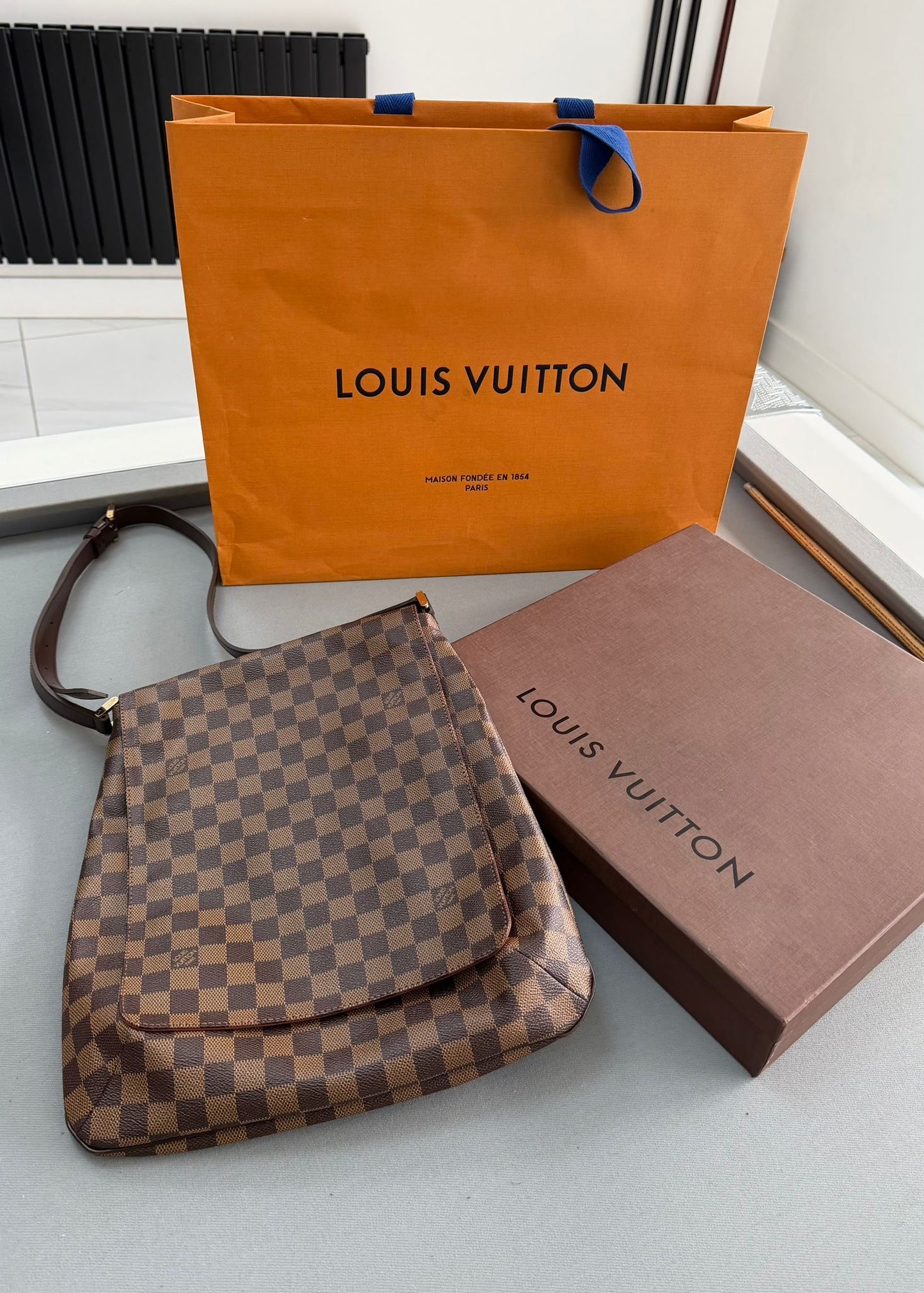 Louis Vuitton GM Salsa Musette Crossbody Bag