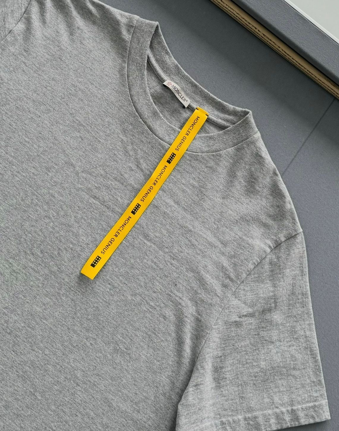 Moncler Genius 6 1017 ALYX 9SM Grey T Shirt - Large (21''PTP)