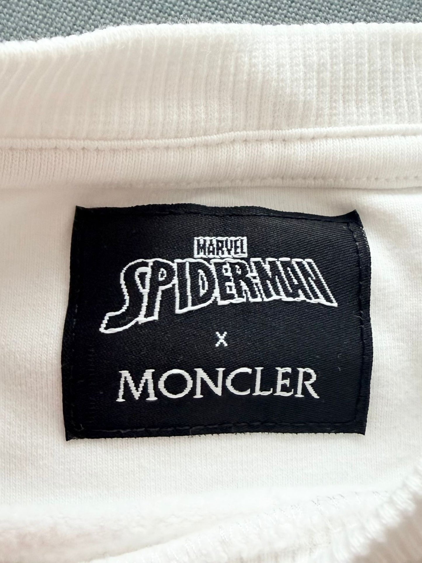 Moncler Enfant Baby White Spider-Man Sweatshirt & Lounge Pants Set - Age 2