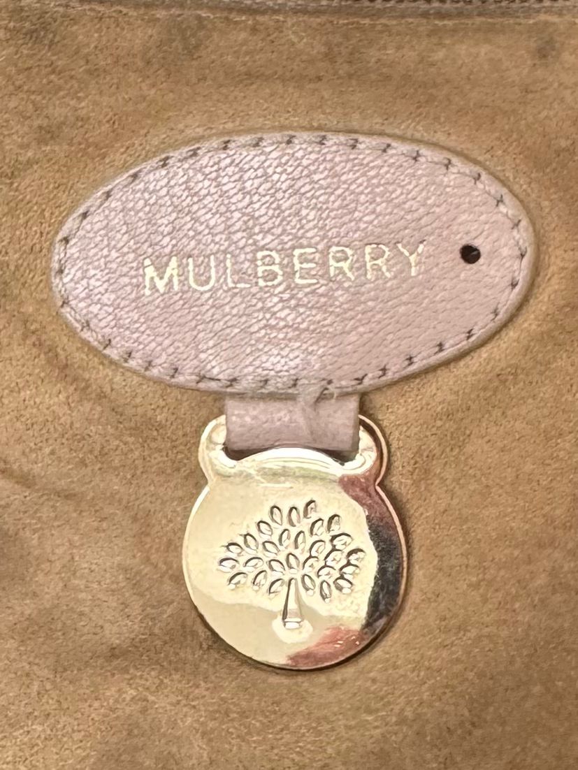 Mulberry Cecily Flower Baby Pink Tote