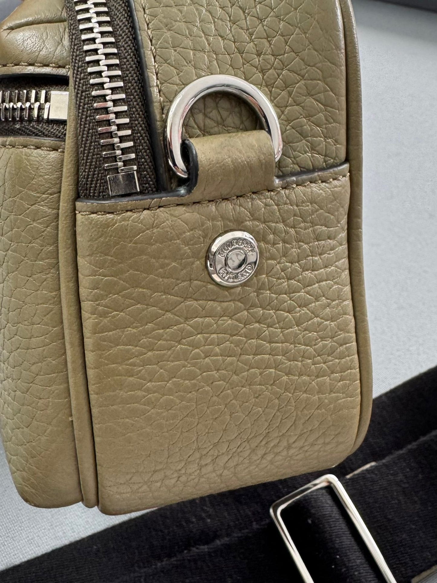 Mulberry Khaki Urban Reporter Messenger Bag