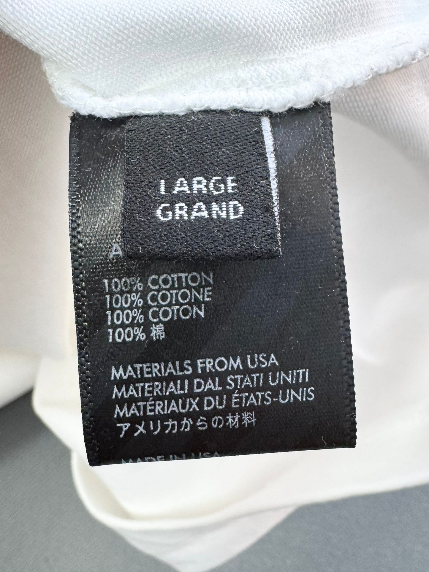 Amiri MA Drip College T Shirt - XL (23.5'' PTP)