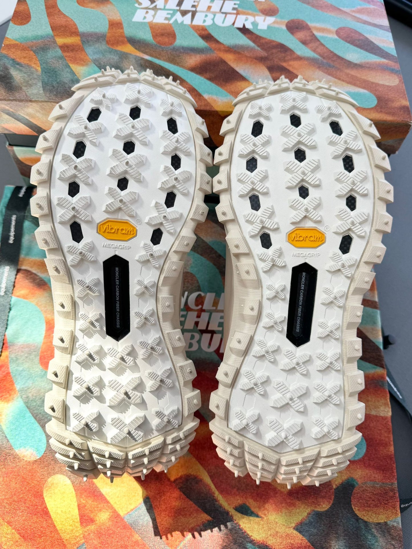 Moncler Amoeba Trainers Trailgrip by Salehe Bembury UK 9 - EU 43 - Brand New