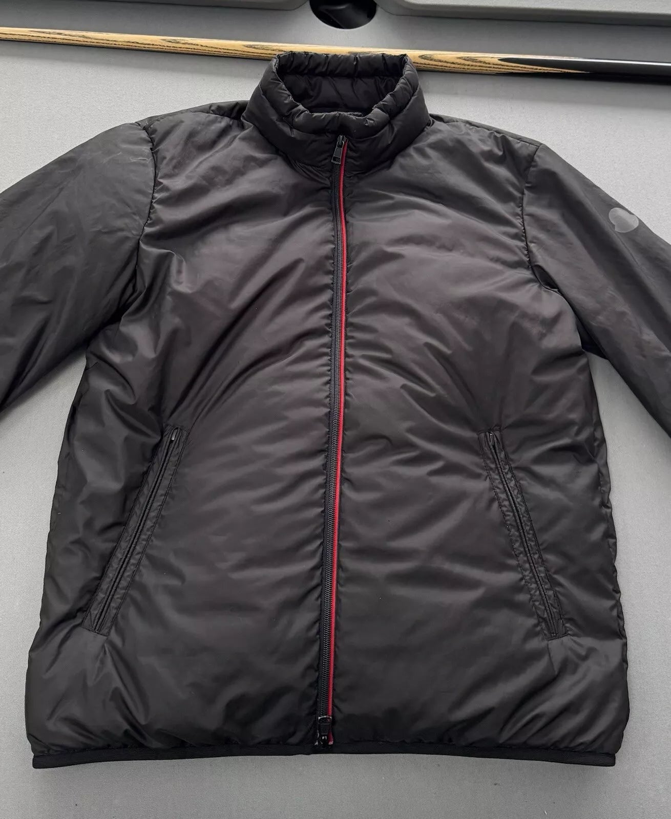 Moncler 1952 Helfferich Black Down Jacket - Size 4 - PTP 24”