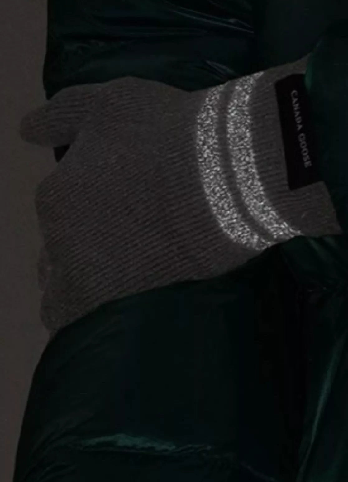 Canada Goose Barrier Reflective Gloves - Heather Grey - L/XL